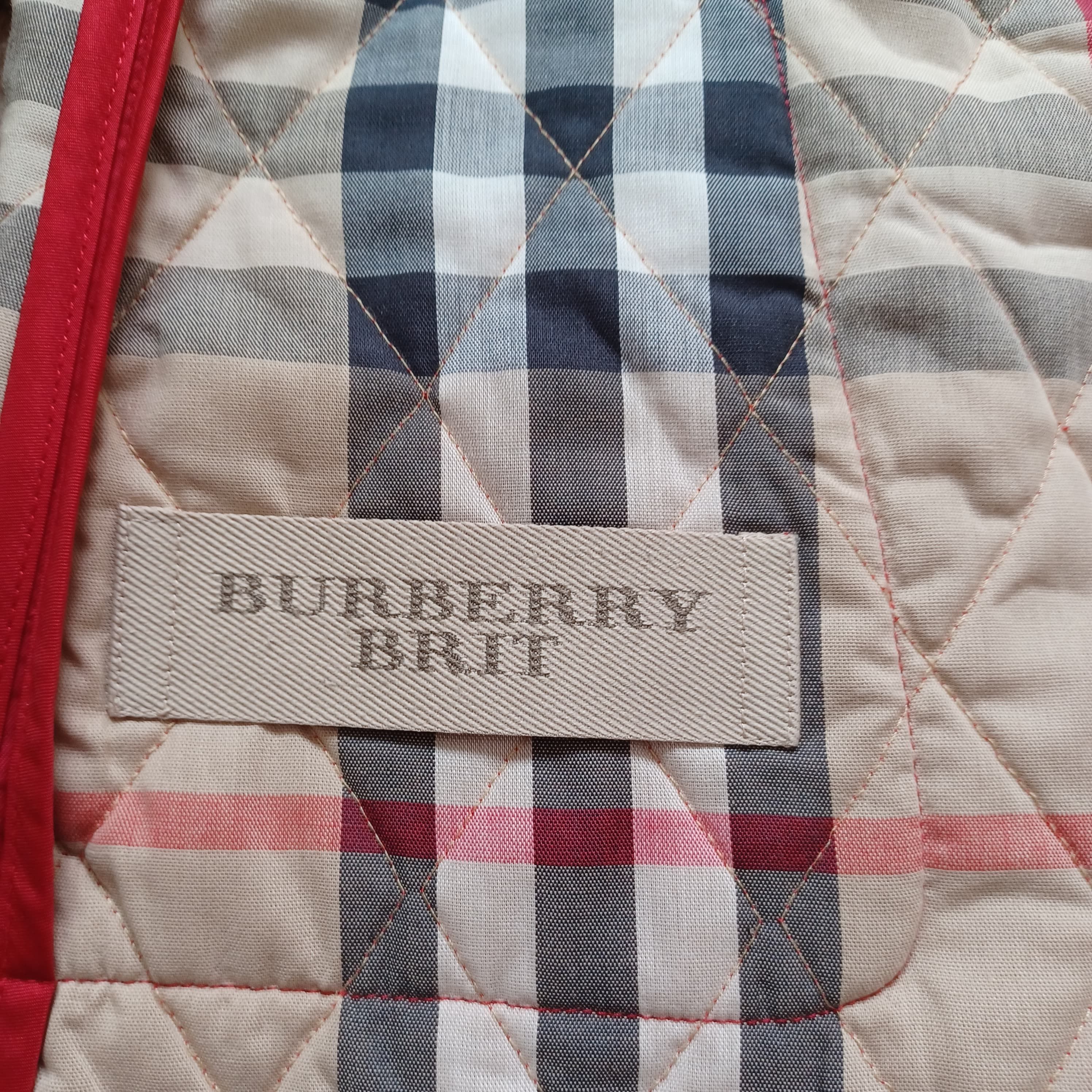 Burberry Burberry Brit Quilted Jacket Nova Check Lining Size L / US 10 / IT 46 - 11 Thumbnail