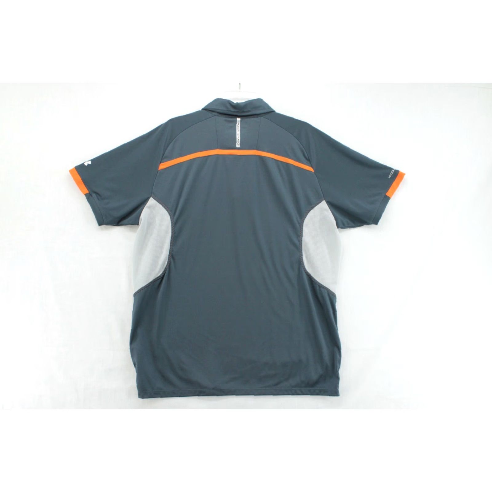 Under Armour VINTAGE? No—Under Armour Polo Shirt Men 2XL Gray Orange Coldblack Golf Performance Polo Adult 2XL Gray Orange Golf Under Armour HeatGear Mens Polo Size US XXL / EU 58 / 5 - 7 Thumbnail