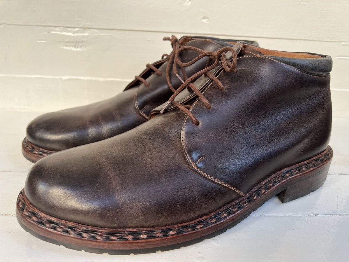 Heinrich Dinkelacker Heinrich Dinkelacker Ankle Boots Buda Plain Braided Frame Size US 9 / EU 42 - 3 Thumbnail