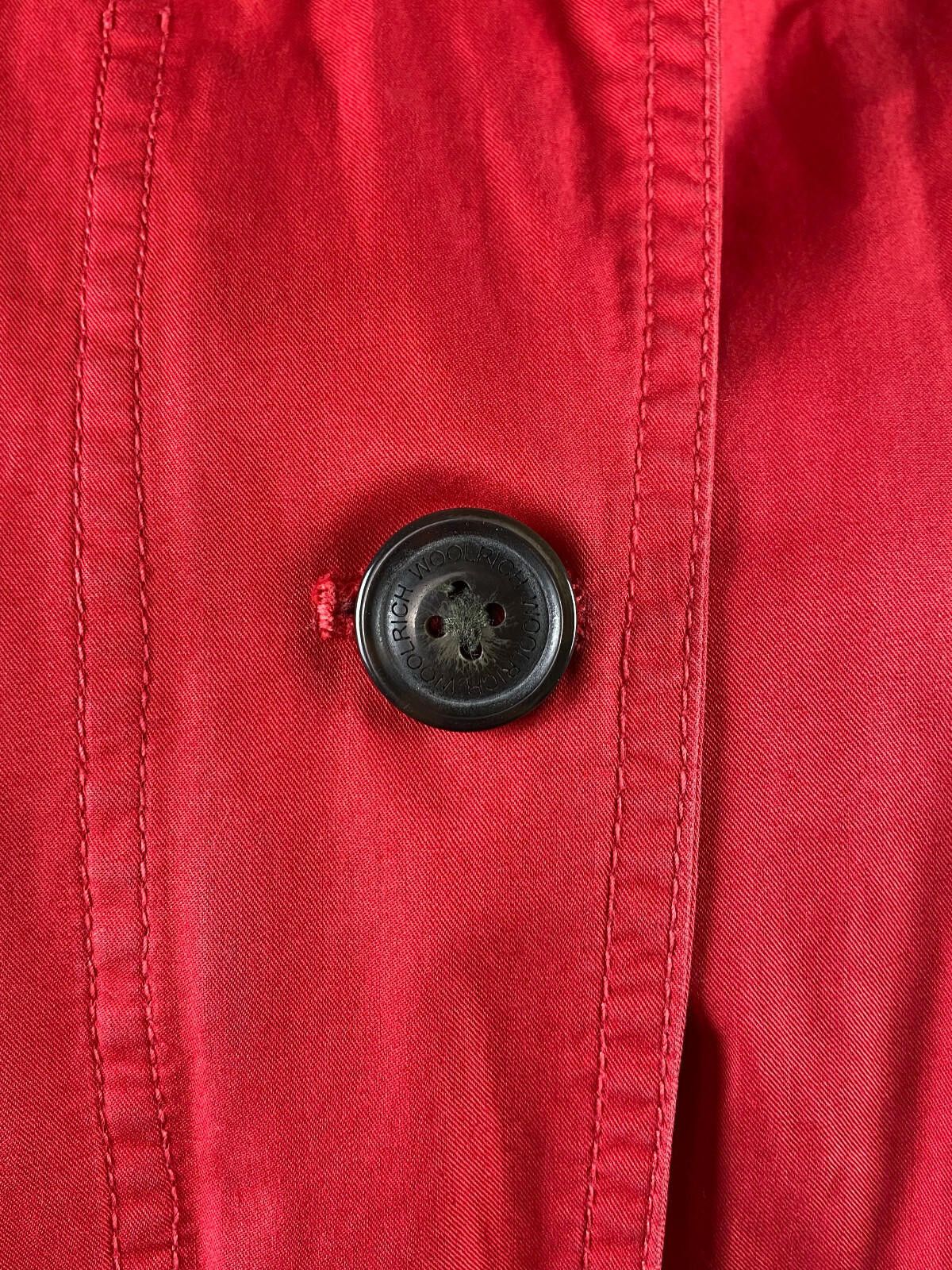 Woolrich Woolen Mills Woolrich Red Button Down Hooded Parka Coat Jacket Size M Size M / US 6-8 / IT 42-44 - 3 Thumbnail