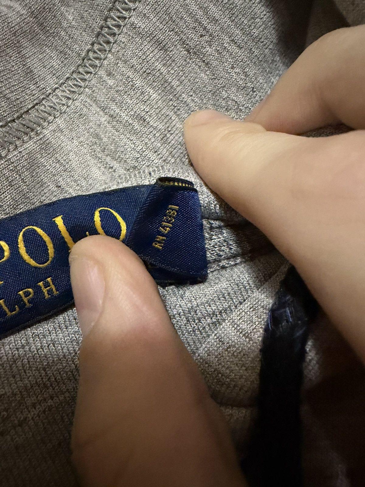Polo Ralph Lauren Gray Polo Ralph Lauren hoodie Size US XL / EU 56 / 4 - 10 Thumbnail