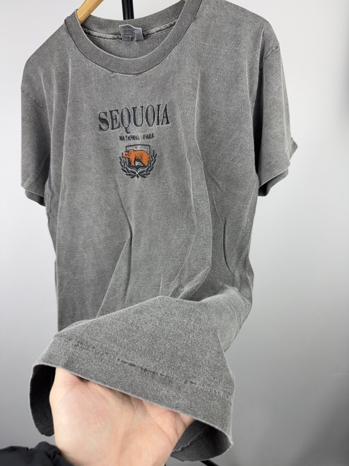 Vintage 90s Sequoia National Park Bear Graphic T-Shirt Made in USA Size US M / EU 48-50 / 2 - 3 Thumbnail