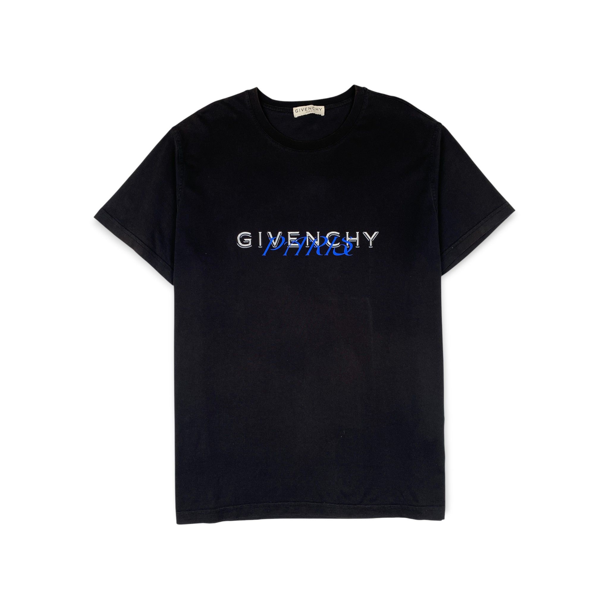 Givenchy Amore Black Logo Print T-Shirt Size US M / EU 48-50 / 2 - 1 Thumbnail