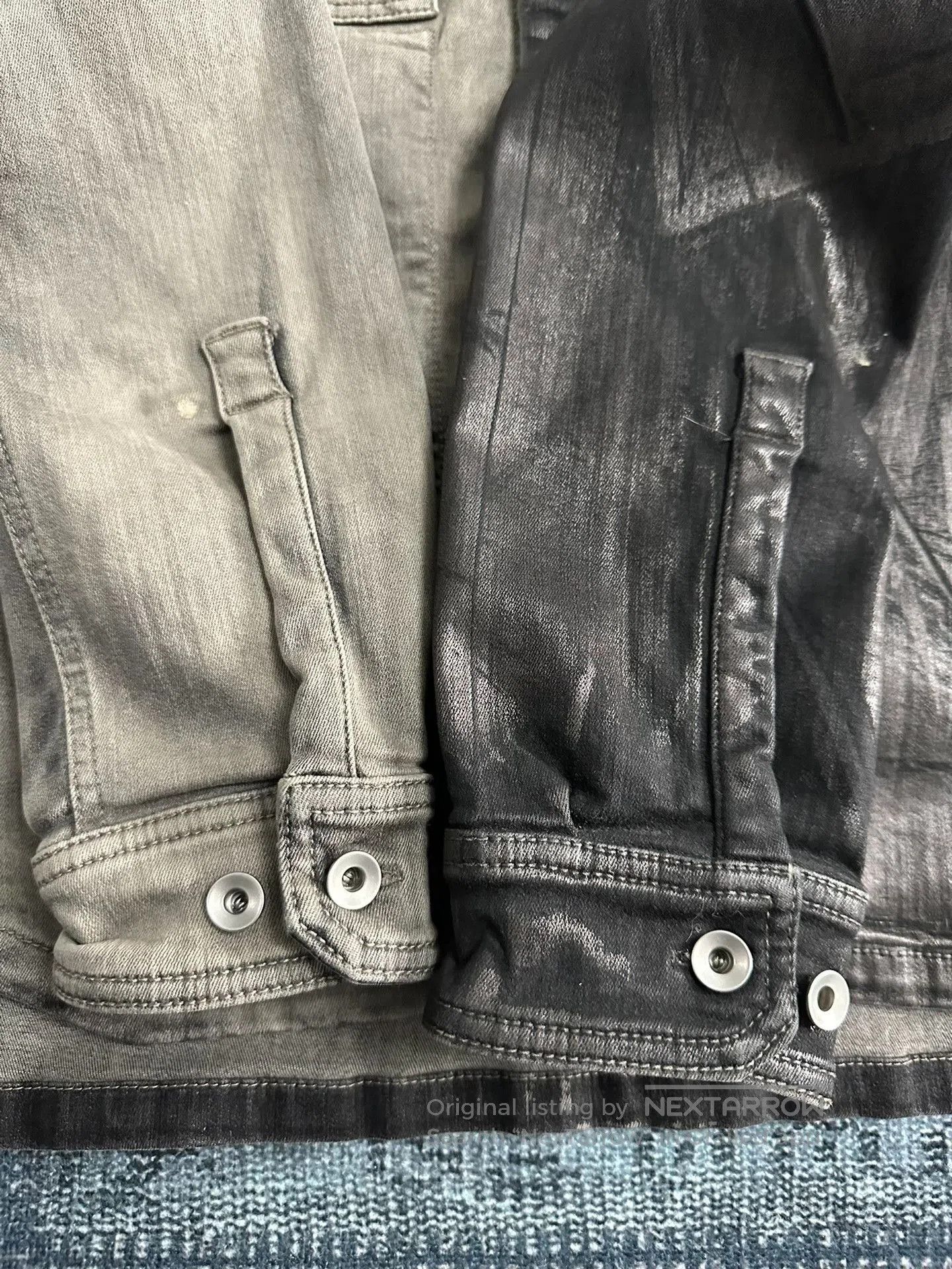 Rick Owens Drkshdw Rick Owens Waxed Panel Jacket. Size US M / EU 48-50 / 2 - 3 Thumbnail