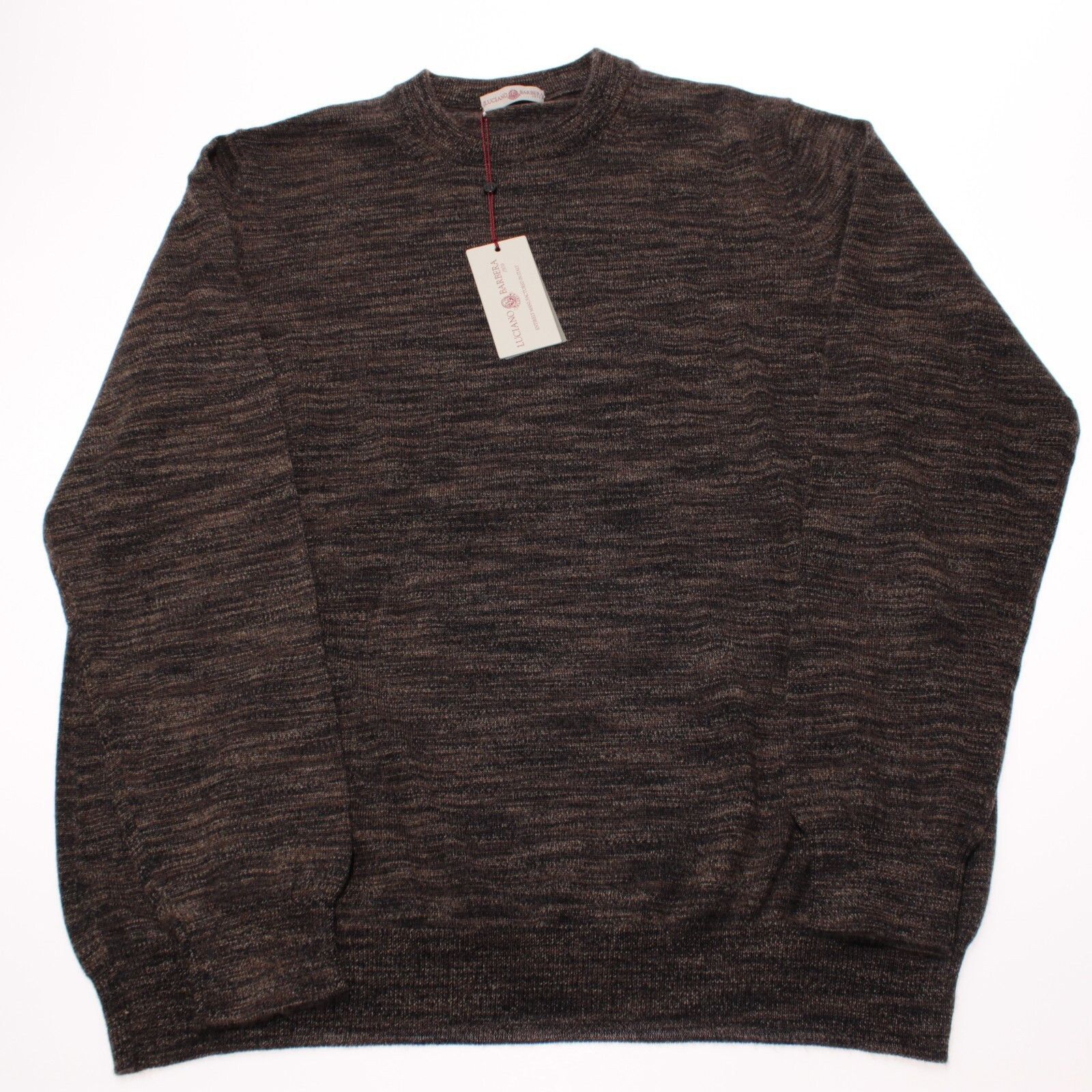 Luciano Barbera Luciano Barbera Sweater Size US XL in Brown Size US XL / EU 56 / 4 - 3 Thumbnail