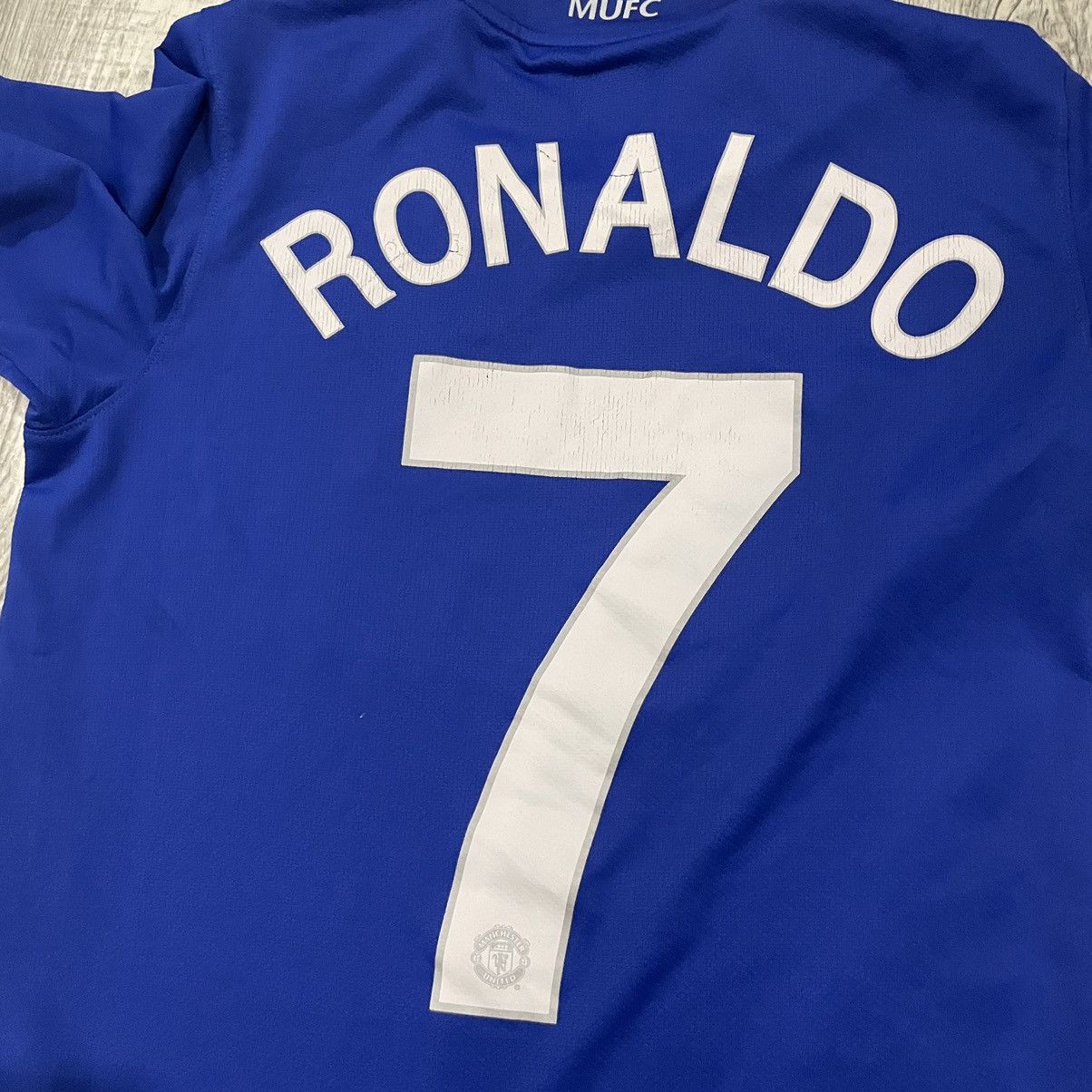 Nike Rare 07/08 nike Manchester United Ronaldo Jersey AIG 40 th Size US XS / EU 42 / 0 - 5 Thumbnail