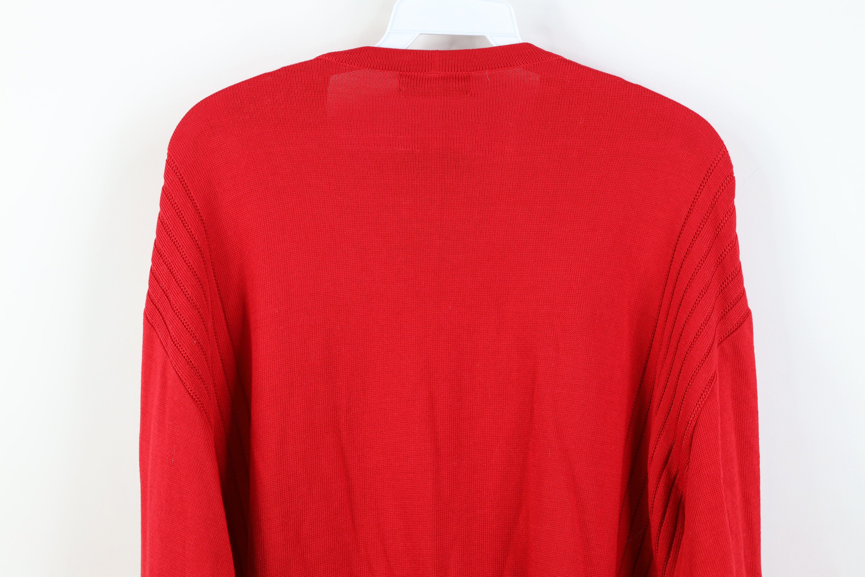 St. Croix Deadstock Vintage St Croix Ribbed Knit V-Neck Sweater USA Size US XL / EU 56 / 4 - 14 Thumbnail
