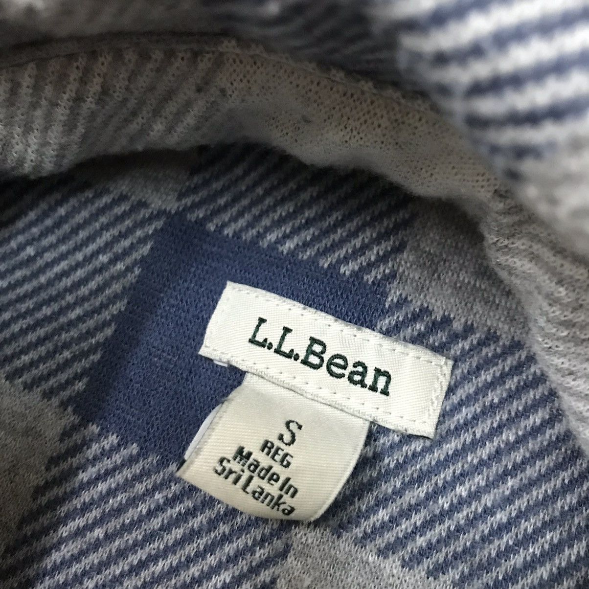 Japanese Brand × L.L. Bean × Vintage Vintage L.L Bean Three Blend Button Up Flannel Shirt Size US S / EU 44-46 / 1 - 6 Thumbnail