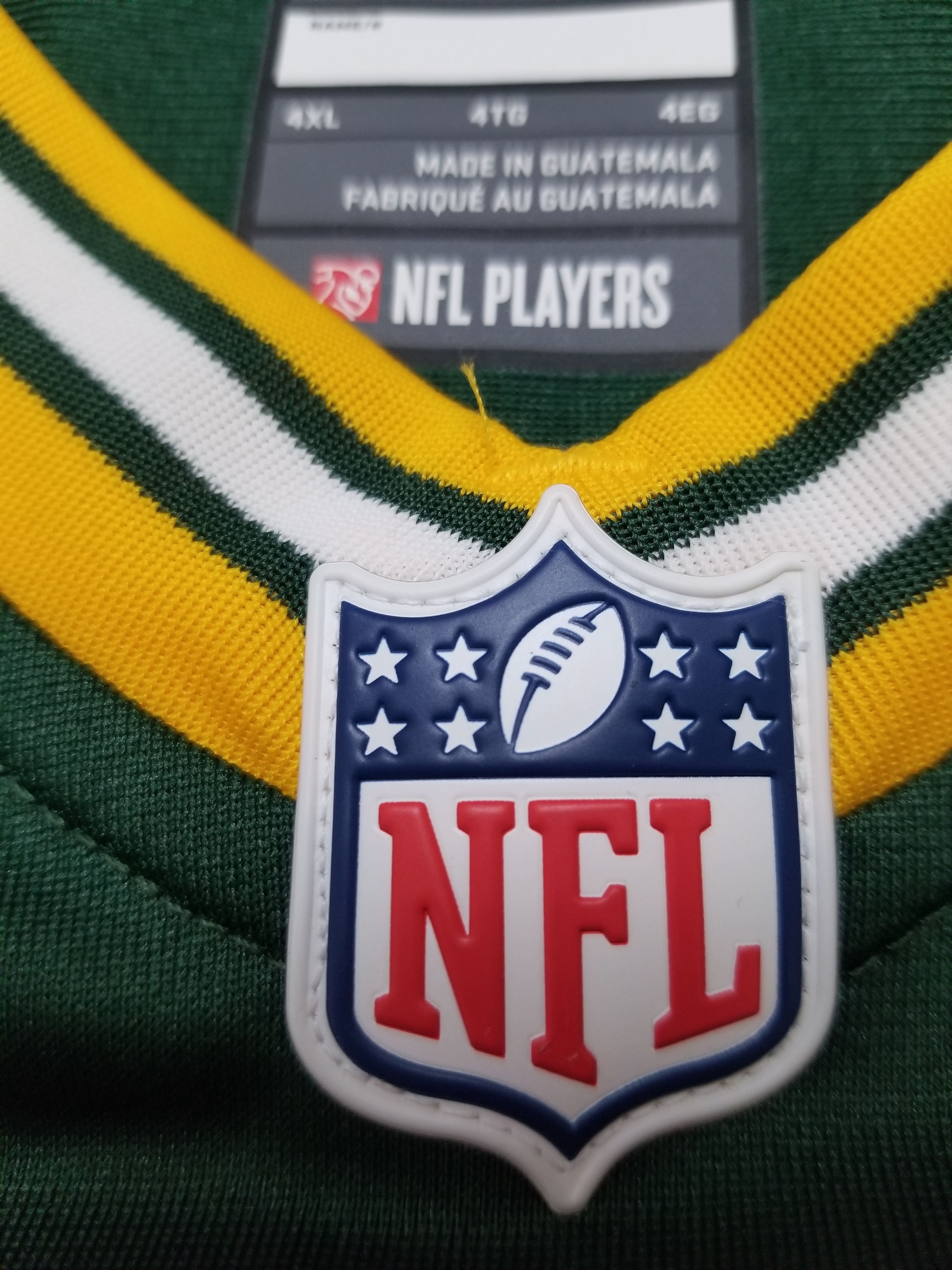 Nike Green Bay Packers #63 Linsley NFL Jersey Men's Size 4XL Size US XXL / EU 58 / 5 - 18 Thumbnail