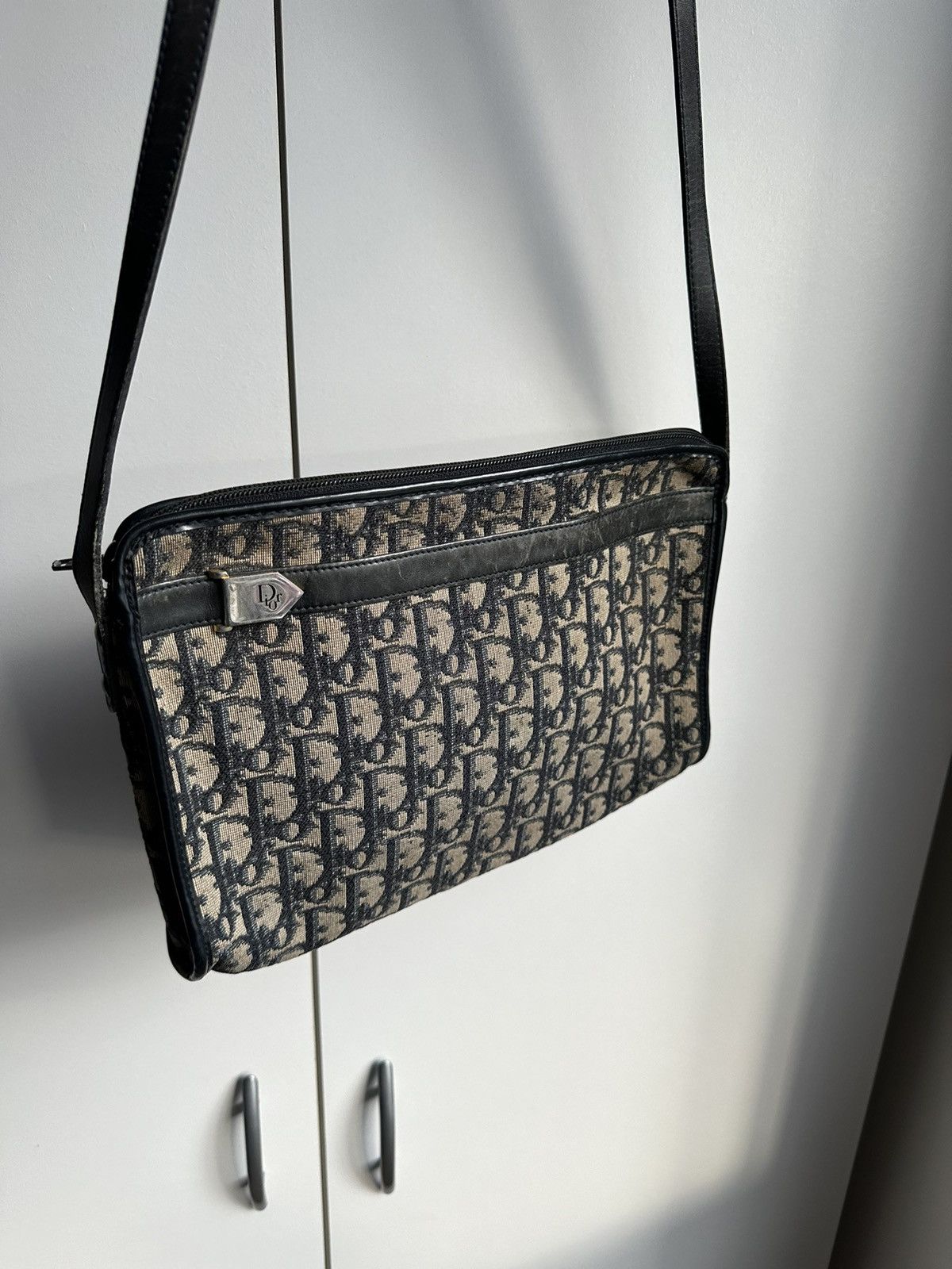 Christian Dior crossbody bag monogram vintage 70s
