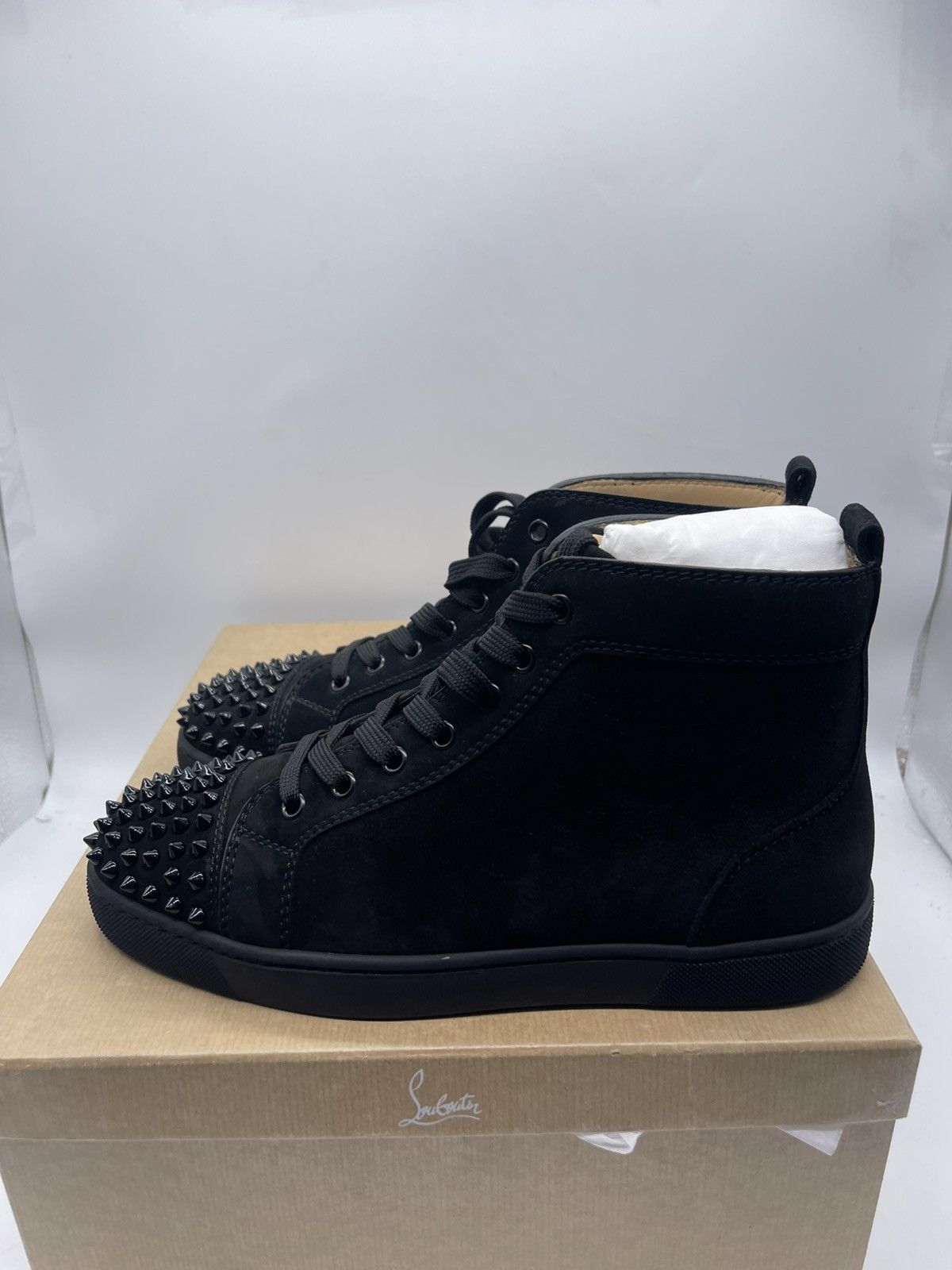 Christian Louboutin Christian Louboutin Louis spike high top Size US 7 / EU 40 - 3 Thumbnail