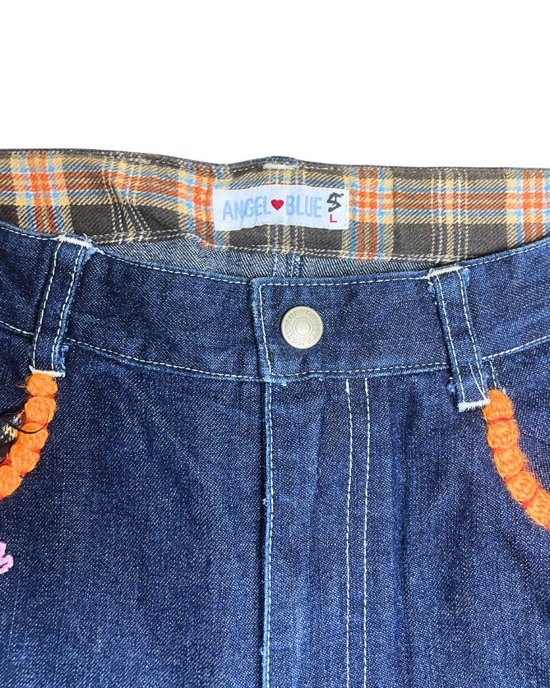 Angel Blue Angel Blue Japan All-Over Print Graphic Shorts JDM Y2K Style Size 29" - 6 Thumbnail