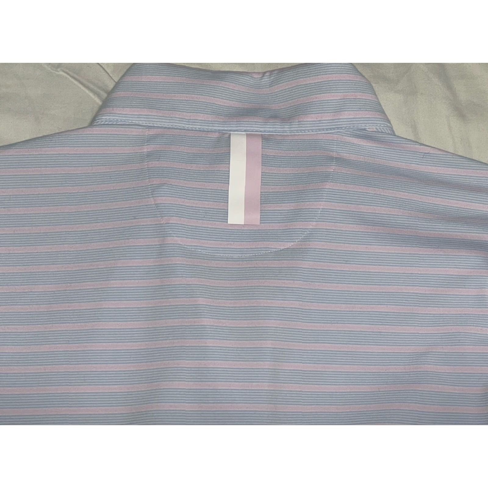 Pinko Rhoback Performance Pullover 1/4 Zip Women’s Sz Small Pink Blue Striped Size S / US 4 / IT 40 - 8 Thumbnail