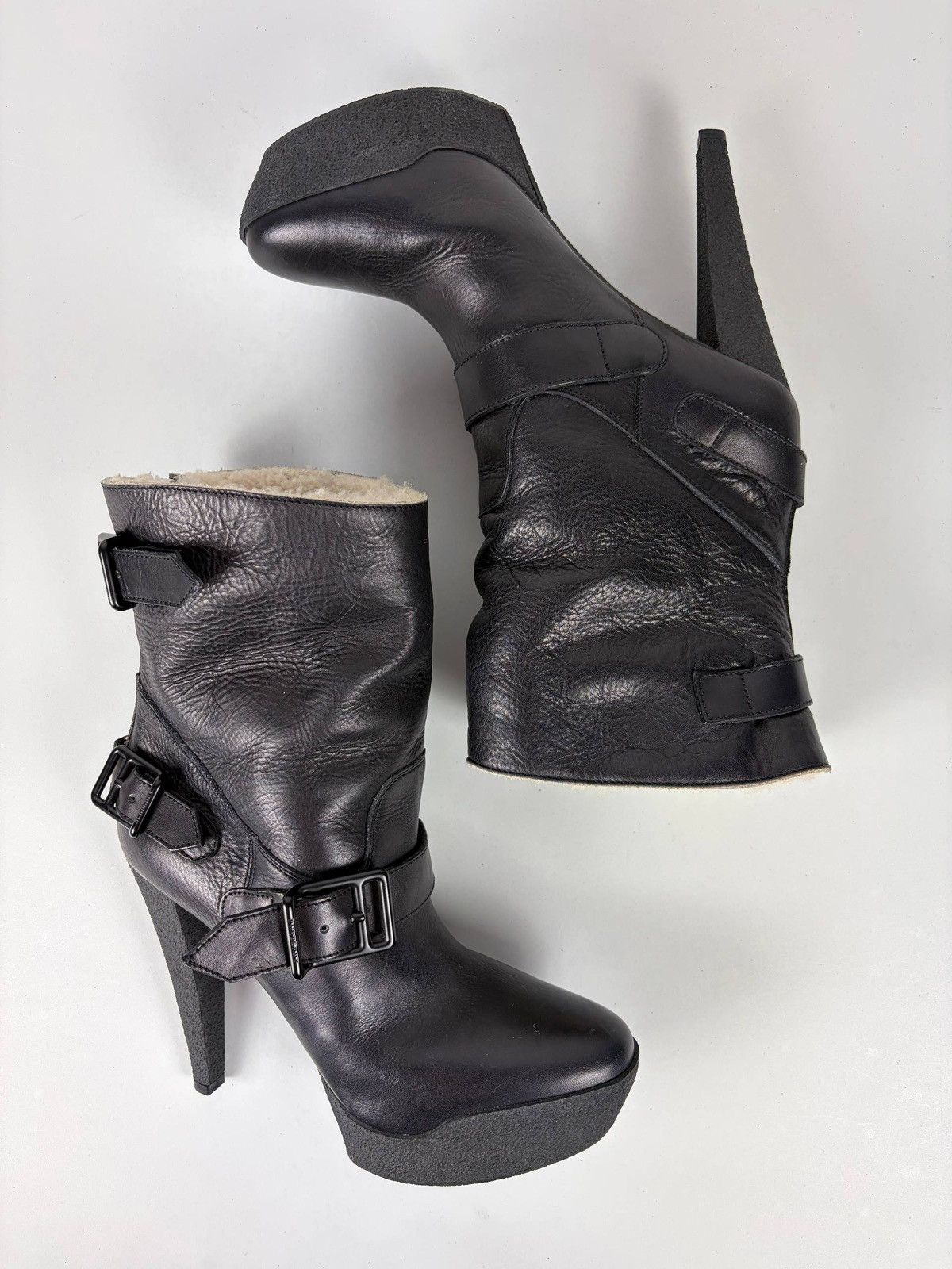 Burberry Burberry aviator fur boots Size US 11 / IT 41 - 7 Thumbnail