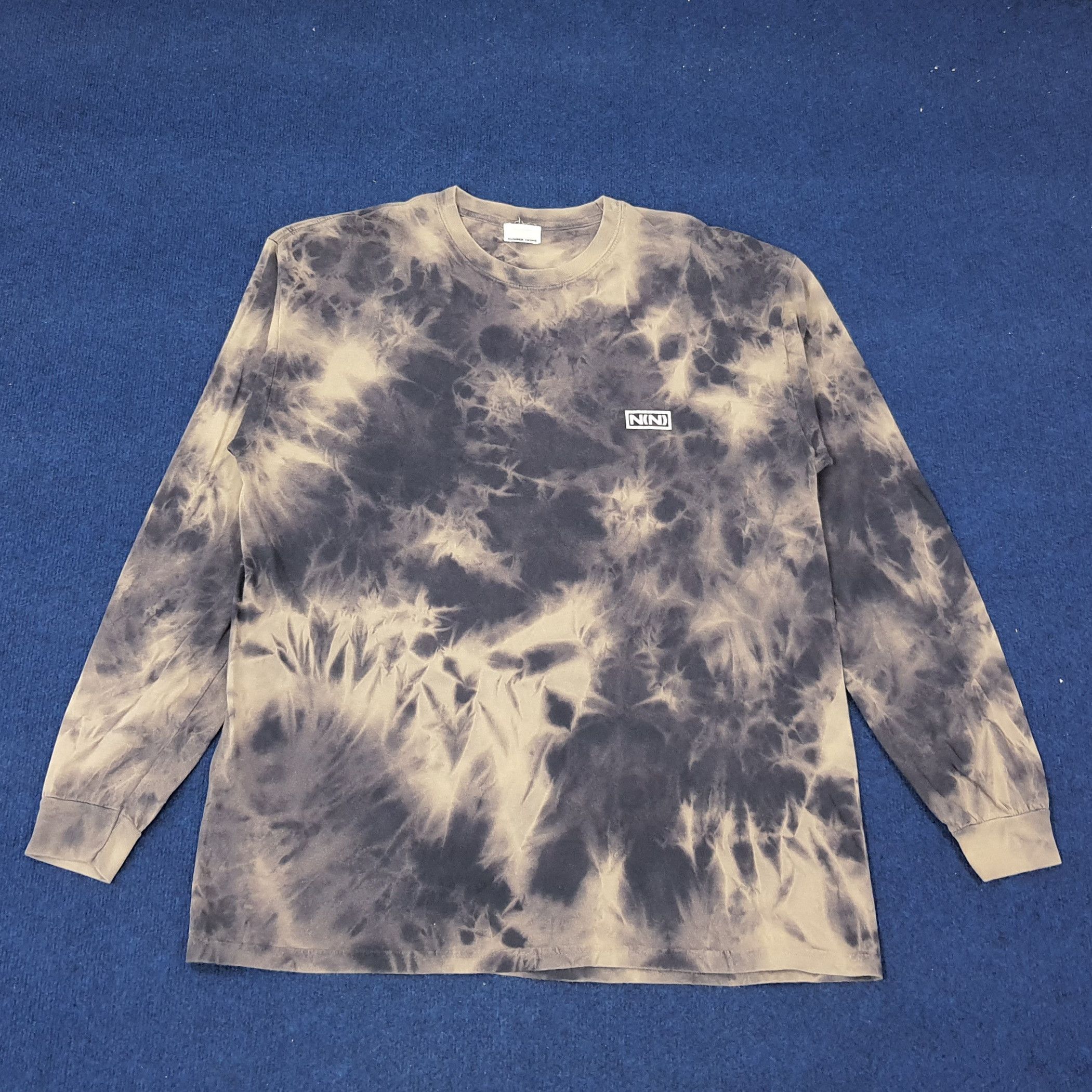 Number (N)ine Number Nine Striped Long Sleeve T-Shirt | Grailed