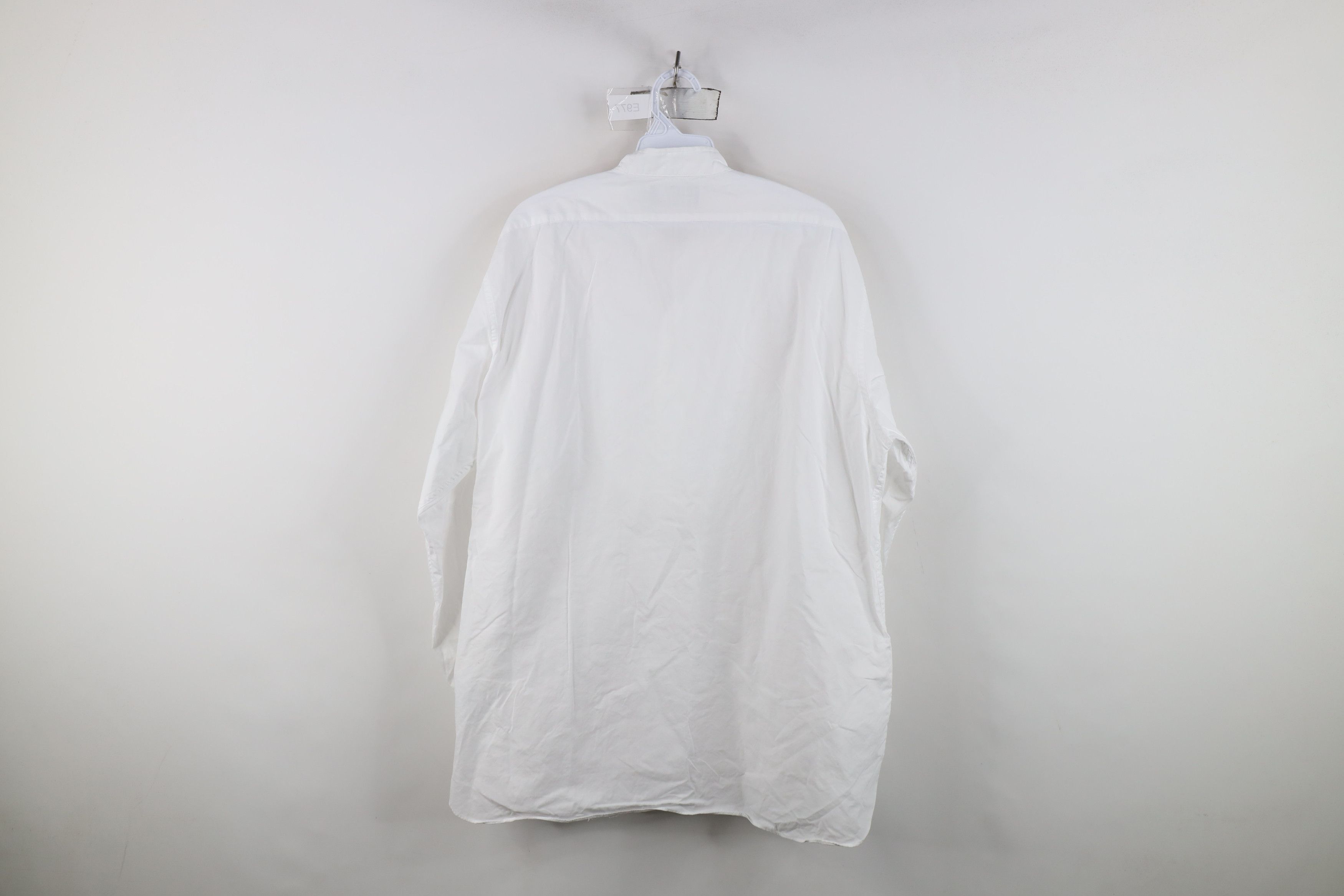 Ralph Lauren Vintage 90s Ralph Lauren Tuxedo Button Dress Shirt White Size US L / EU 52-54 / 3 - 9 Thumbnail