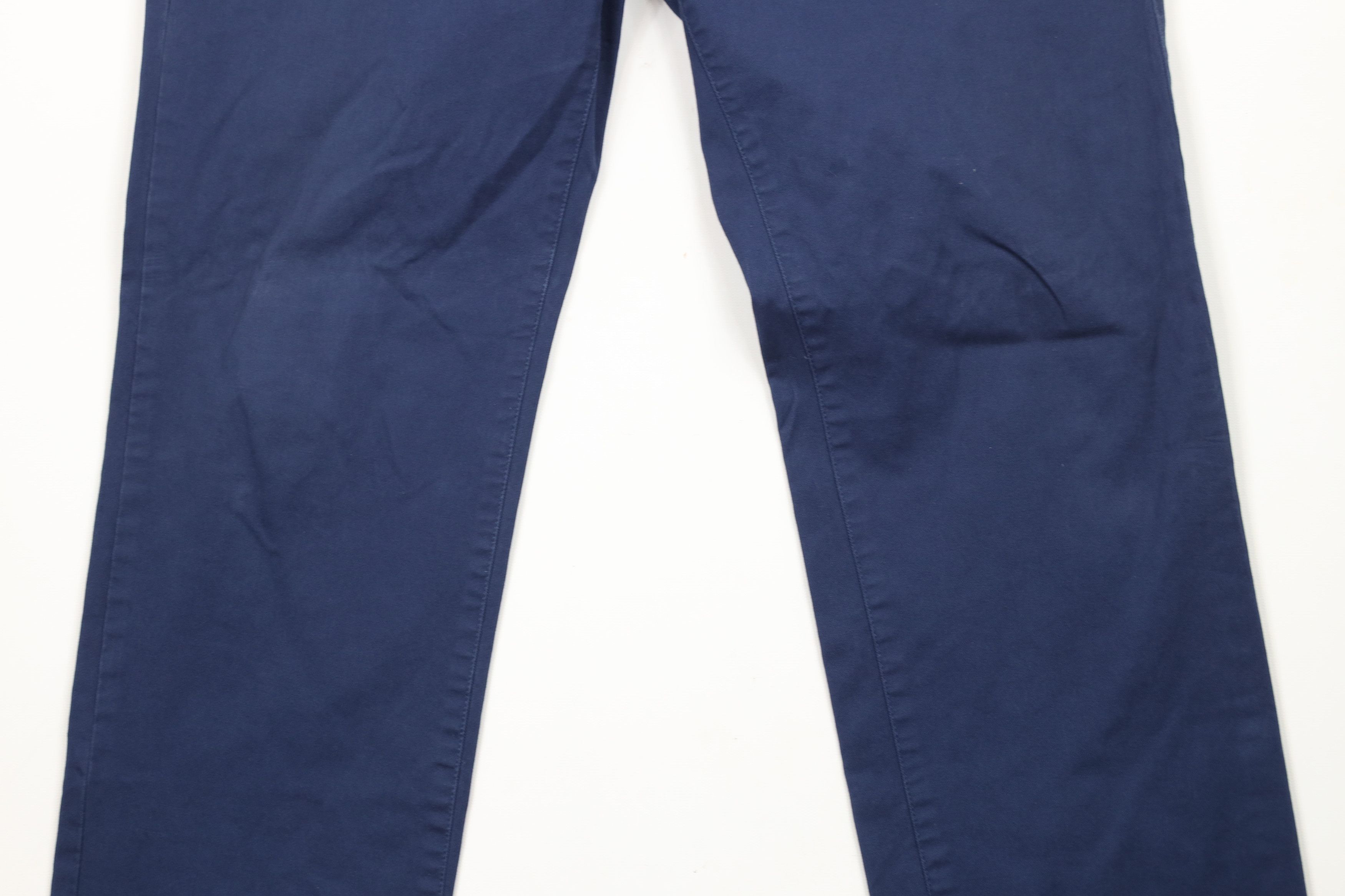 Bonobos × Vintage Bonobos Distressed Straight Leg Chino Pants Trousers Blue Size US 31 - 3 Thumbnail