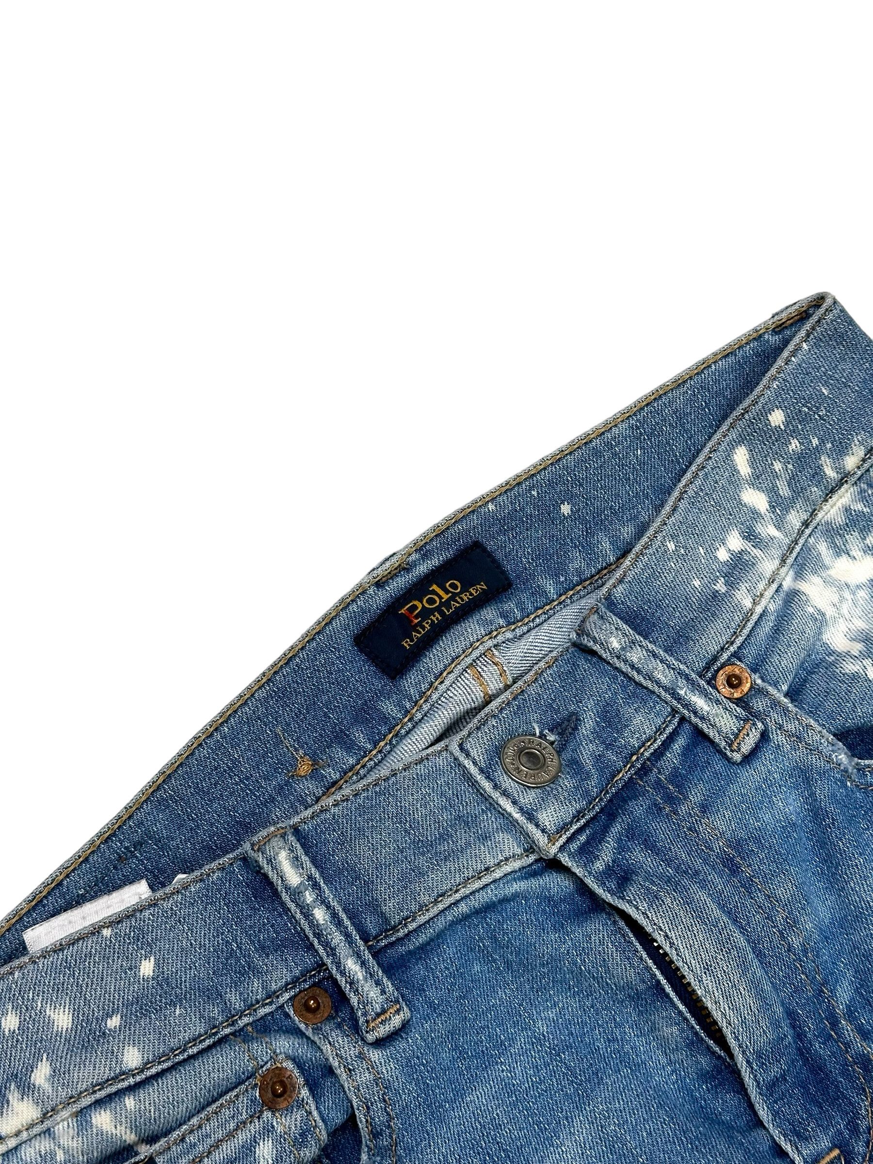Polo Ralph Lauren denim supply ralph lauren distressed bleached vintage jeans Size US 26 / EU 42 - 7 Thumbnail