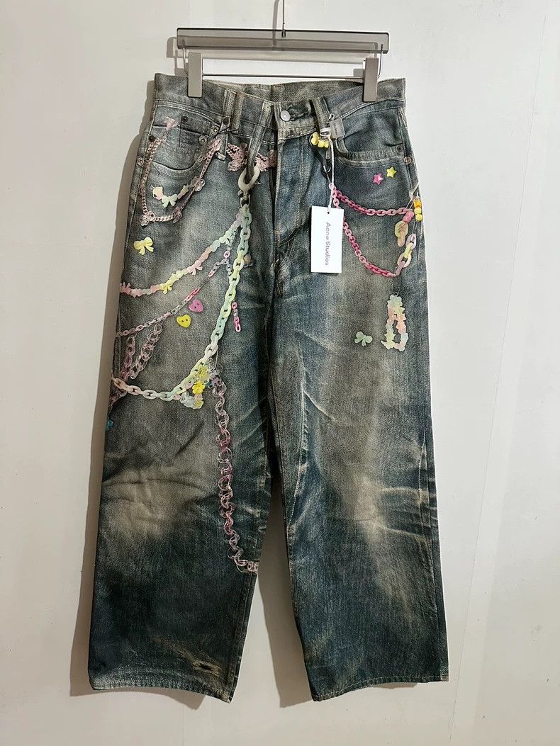 Acne Studios Acne Studios Candy chain jeans Size 24" / US 00 / IT 34 - 1 Thumbnail