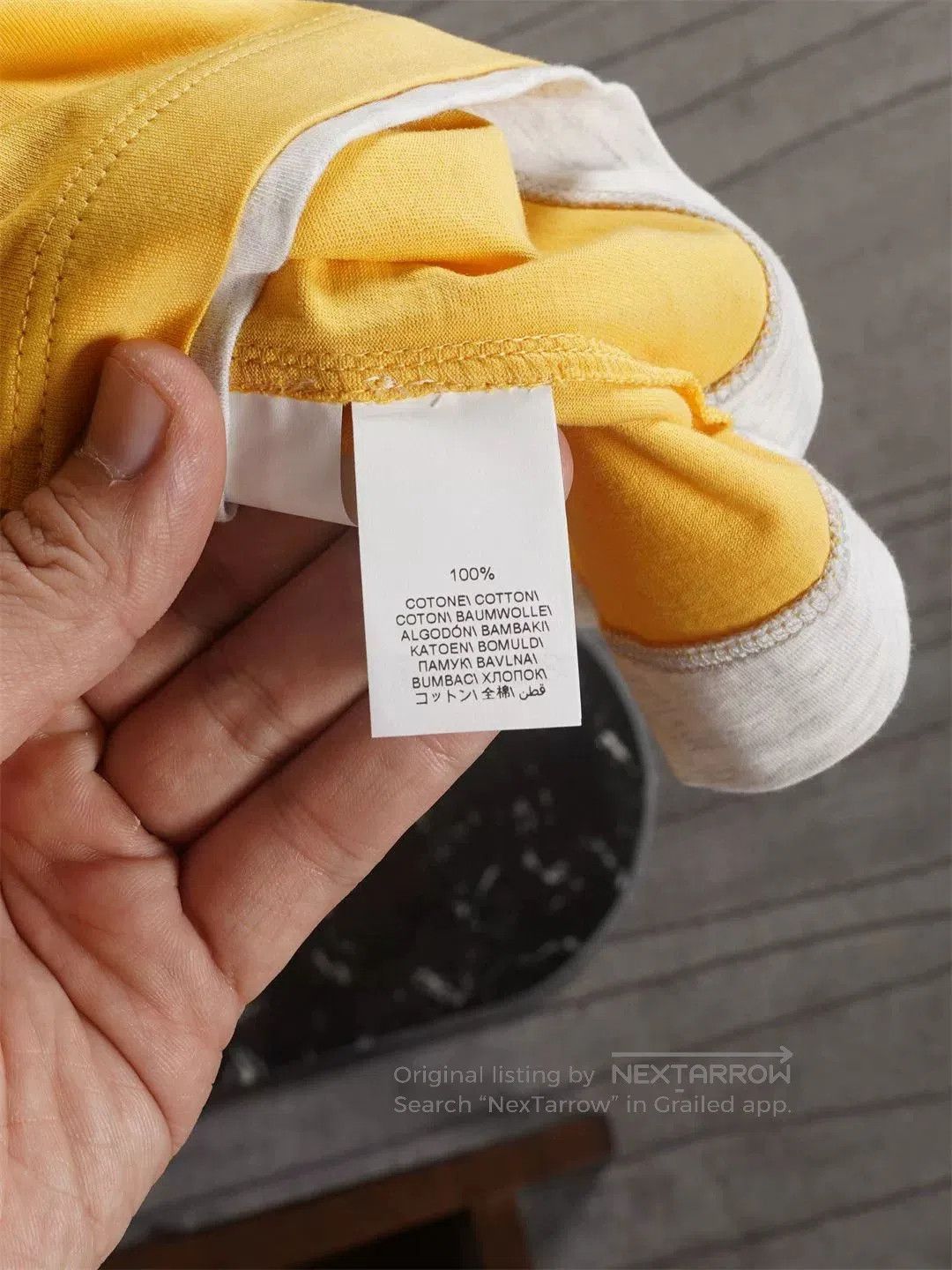 Brunello Cucinelli Brunello Cucinelli Men's Yellow T. Size US S / EU 44-46 / 1 - 6 Thumbnail