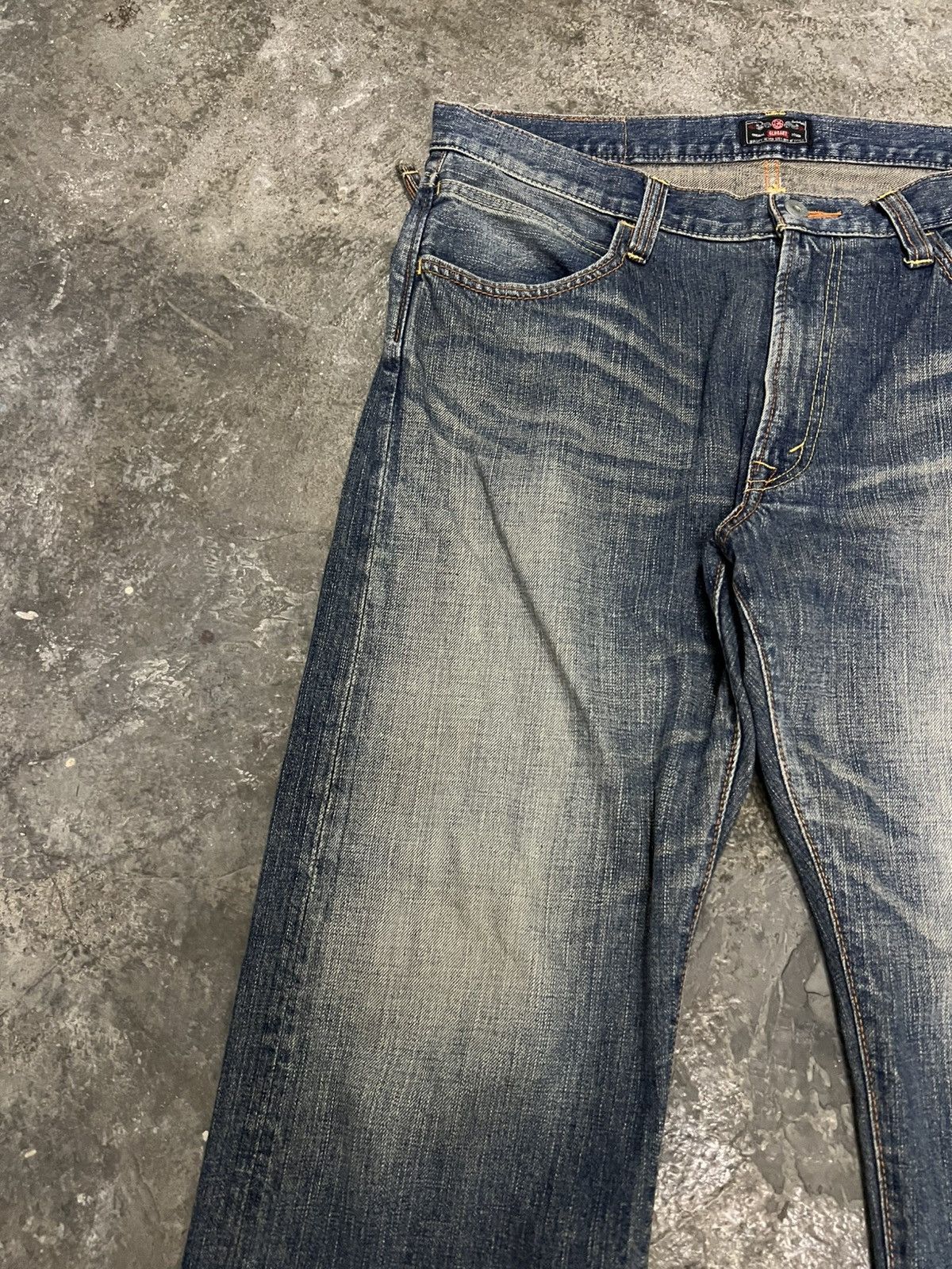Japanese Brand GL HEART LIMITED EDITION VINTAGE JEAN. Size US 36 / EU 52 - 6 Thumbnail