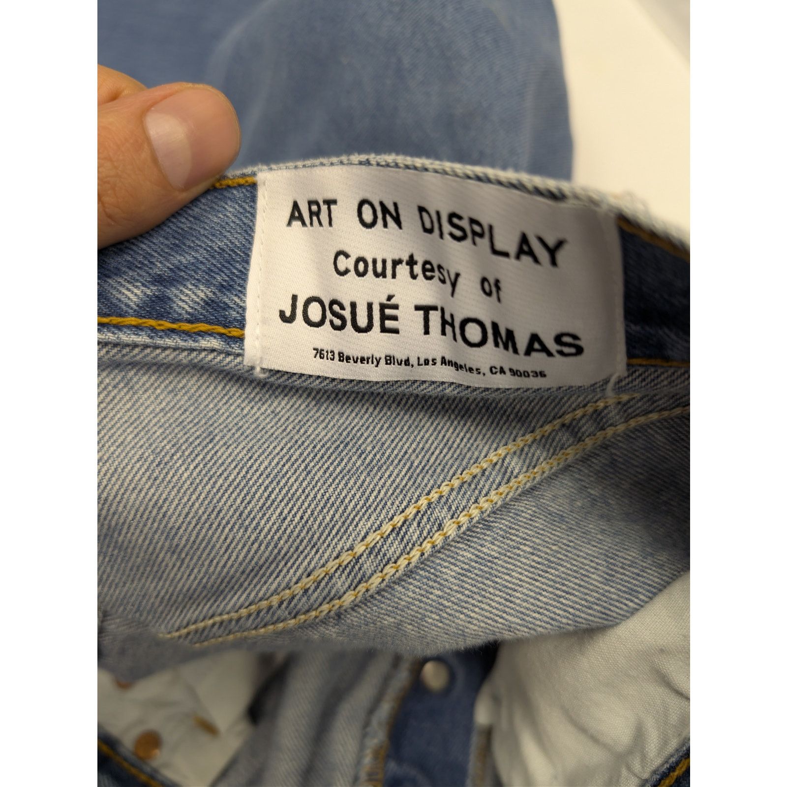 Gallery Dept. o1rshd1 5001 Denim Jeans in Blue Size US 33 - 18 Thumbnail