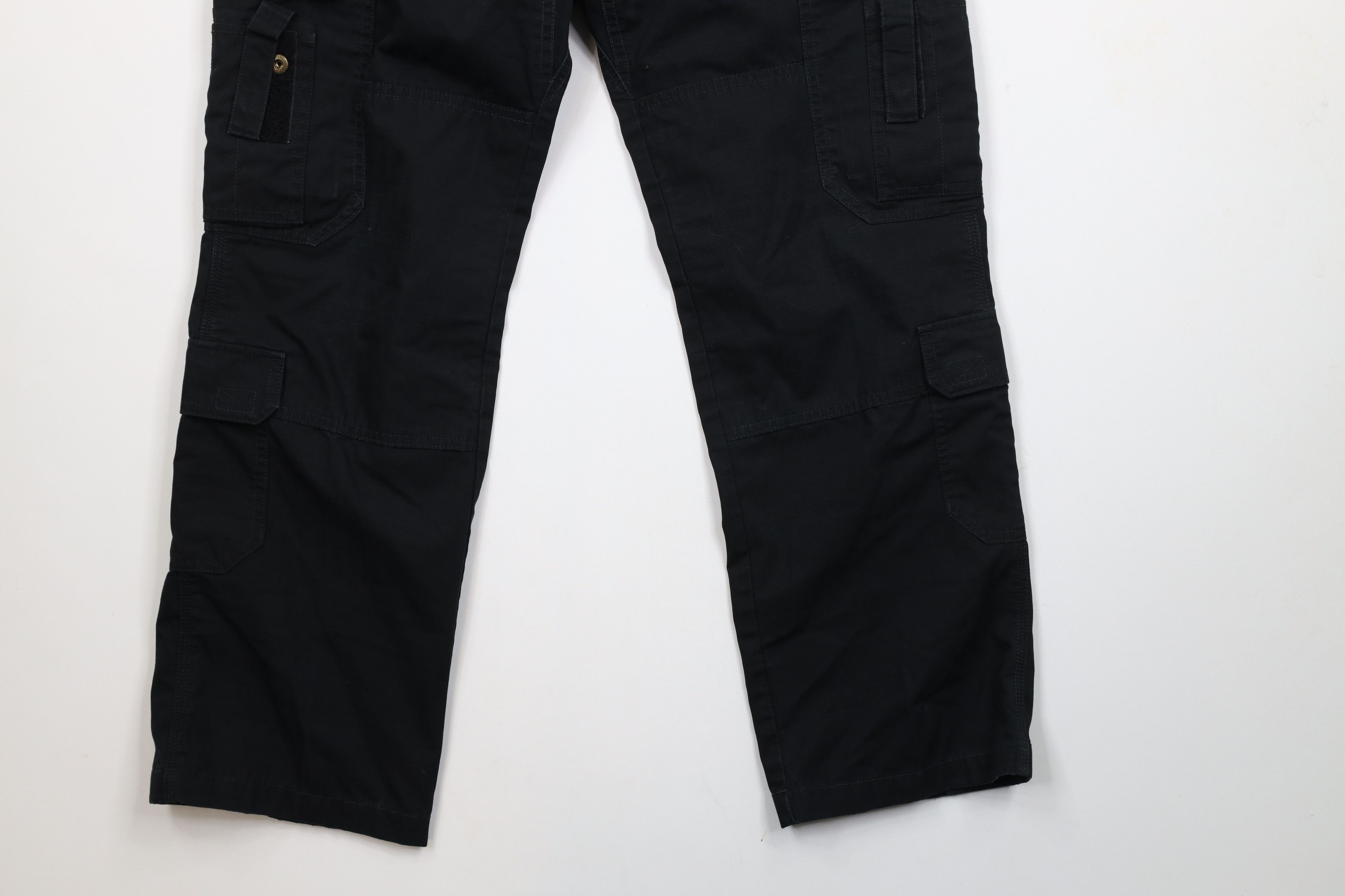 Vintage 5.11 Tactical Series Double Knee Ripstop Cargo Pants Black Size 30" / US 8 / IT 44 - 4 Thumbnail