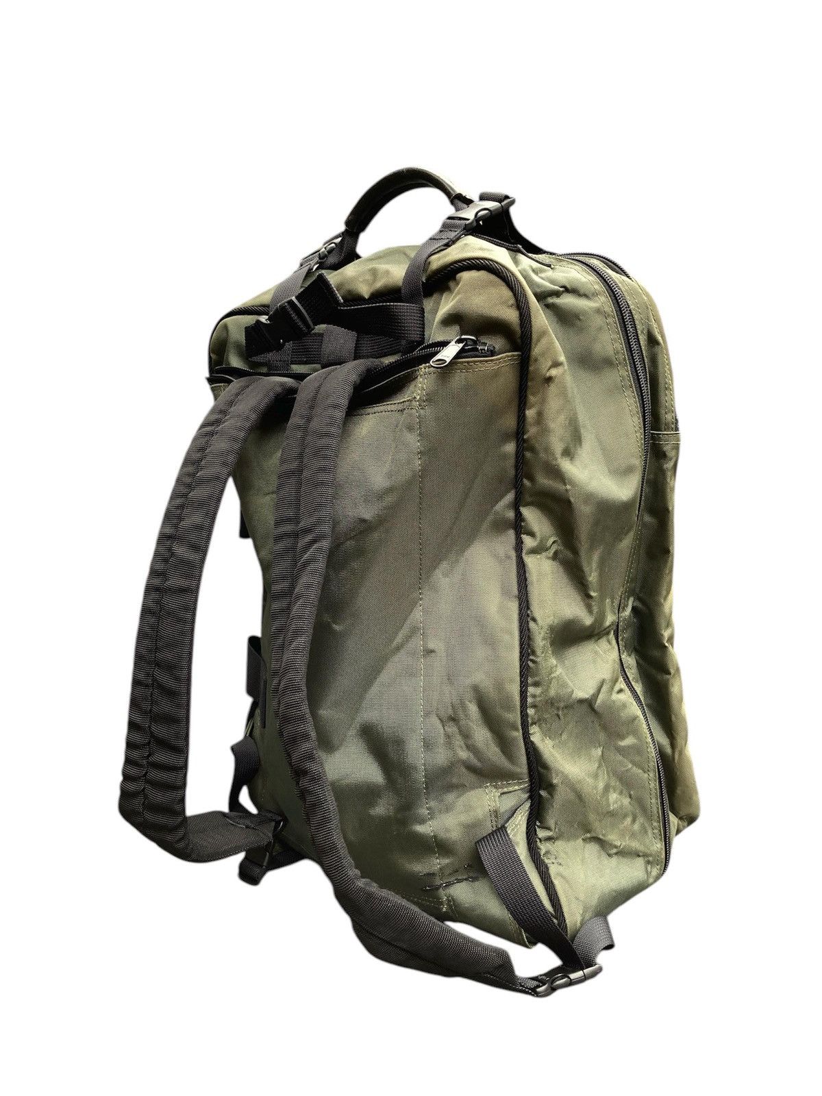 Japanese Brand × Yohji Yamamoto Yohji Yamamoto Y'Ssacs Pour Homme Two Way Briefcase Backpack Size 28 - 7 Thumbnail