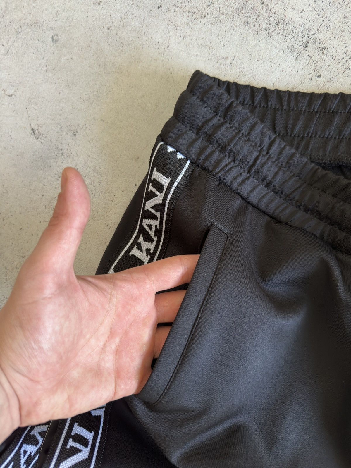 Karl Kani Karl Kani OG Tape Black Track Pants Size L Size US 34 / EU 50 - 7 Thumbnail