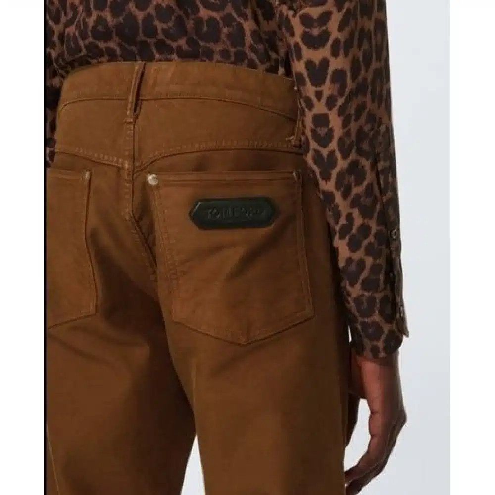 Tom Ford o1loc1c0625 DPT002 Tapered Fit Denim in Brown Size US 32 / EU 48 - 4 Thumbnail