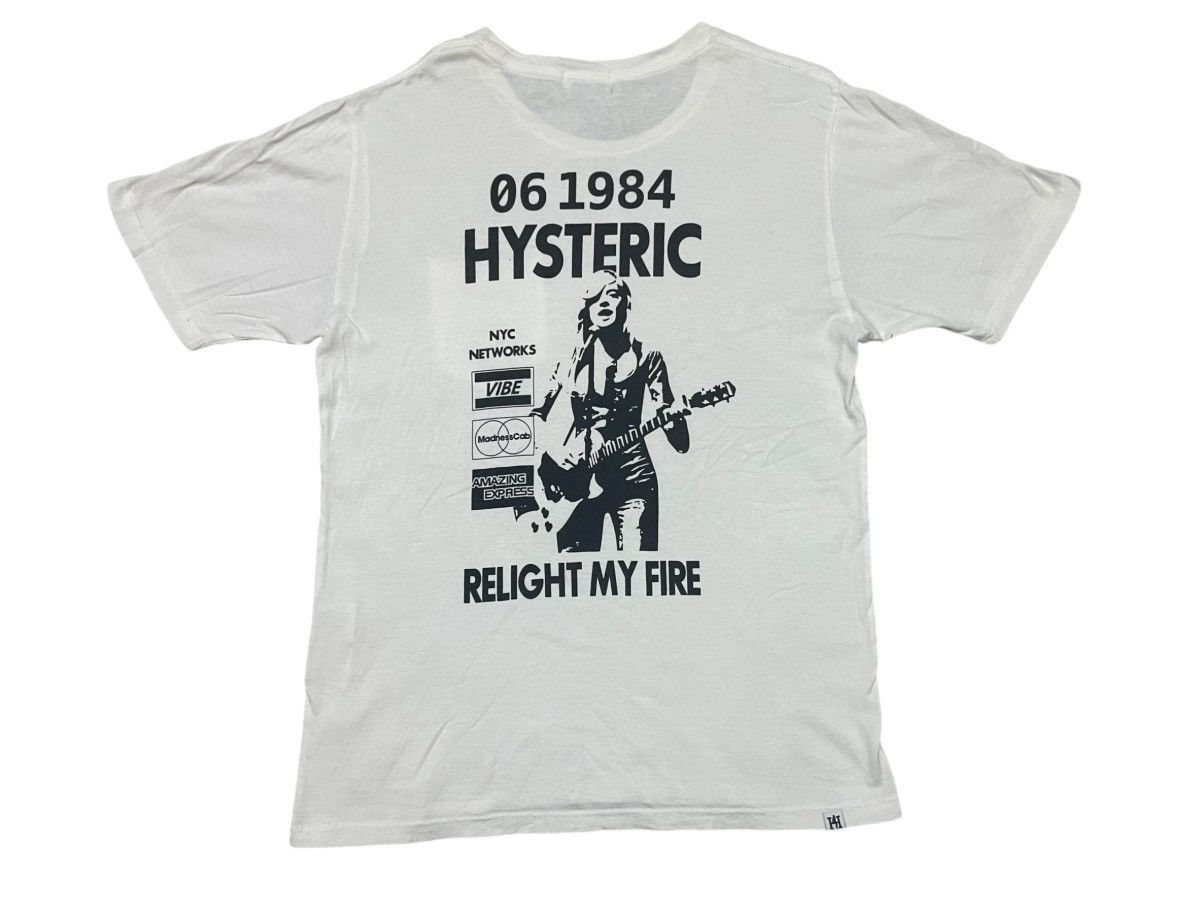 Hysteric Glamour 2000s HYSTERIC GLAMOUR “RELIGHT MY FIRE” TEES NICE DESIGN Size US S / EU 44-46 / 1 - 3 Thumbnail