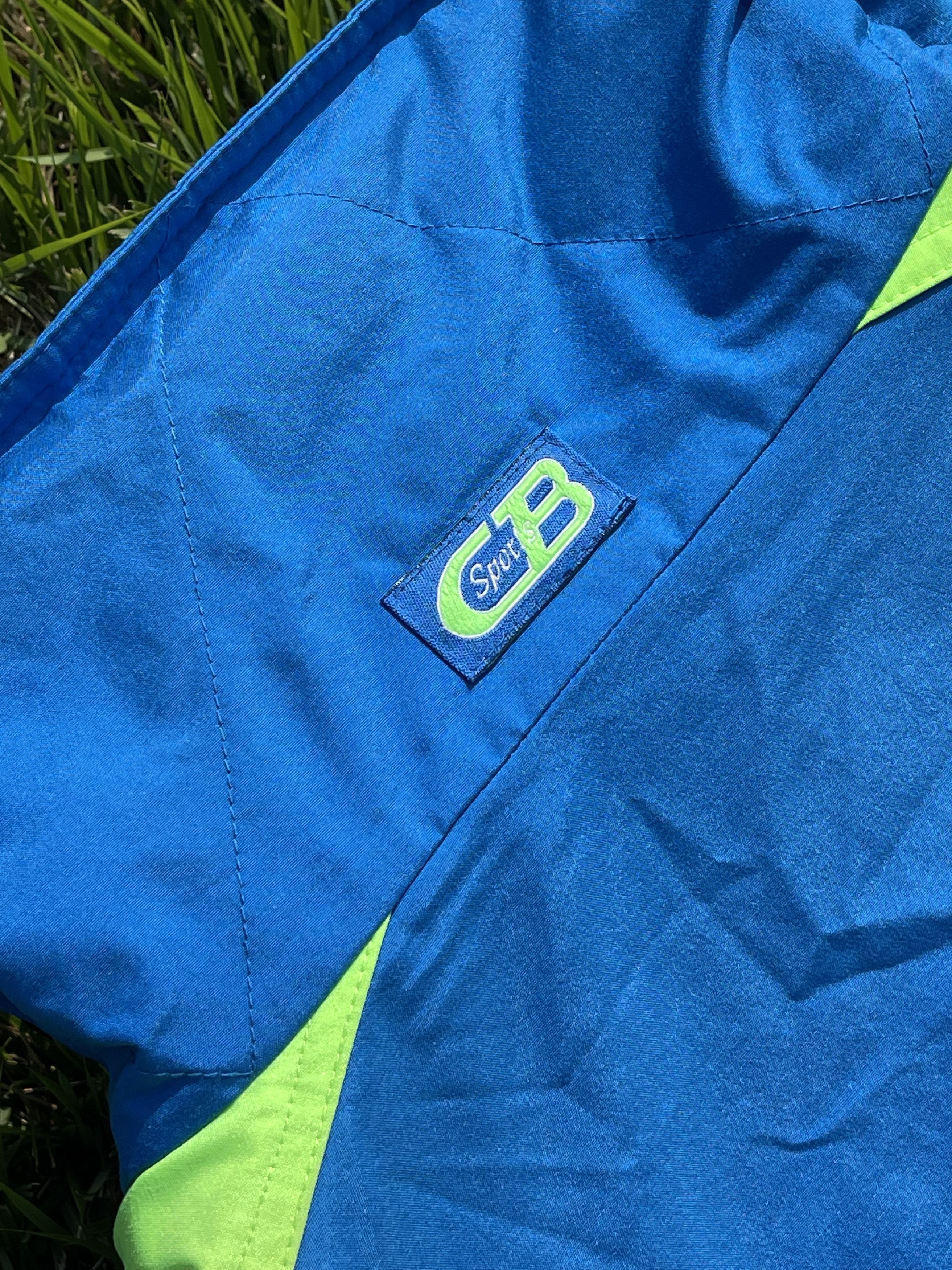 Vintage CB Sports Thermotech 90's Vintage Neon Retro Jacket Coat Size US XXL / EU 58 / 5 - 16 Thumbnail