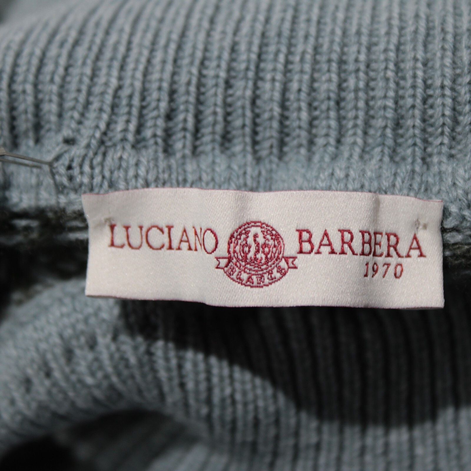 Luciano Barbera Luciano Barbera Sweater Size US L in Blue Size US L / EU 52-54 / 3 - 7 Thumbnail