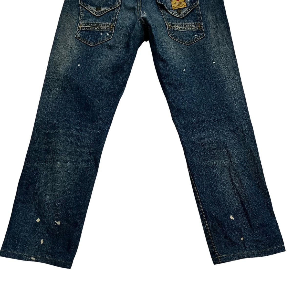 Dsquared2 Vintage Dsquared2 Distressed Art Denim Jeans Size 34" / US 12 / IT 48 - 10 Thumbnail