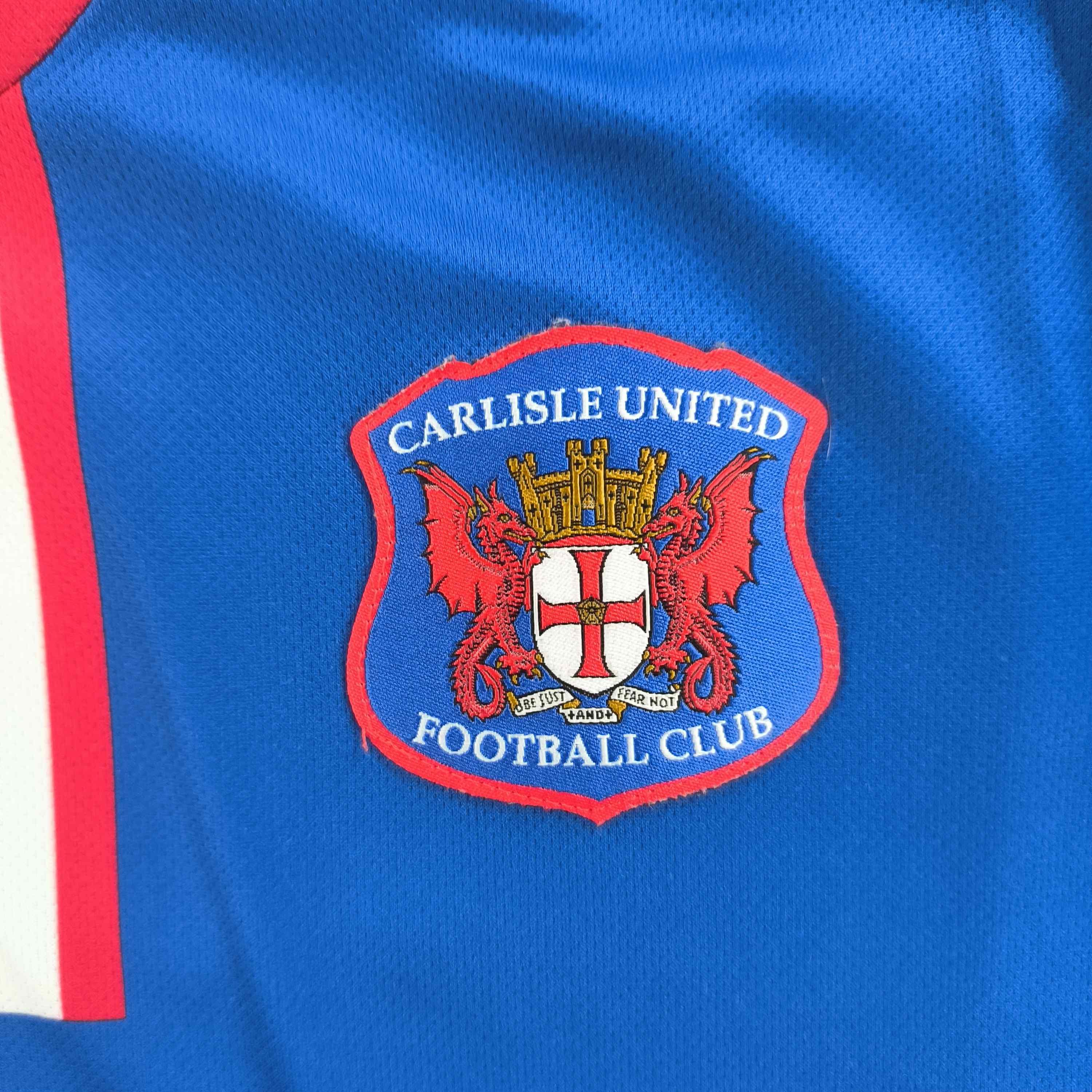 Errea Carlisle United 2021-22 Errea home football jersey size L Size US L / EU 52-54 / 3 - 4 Thumbnail