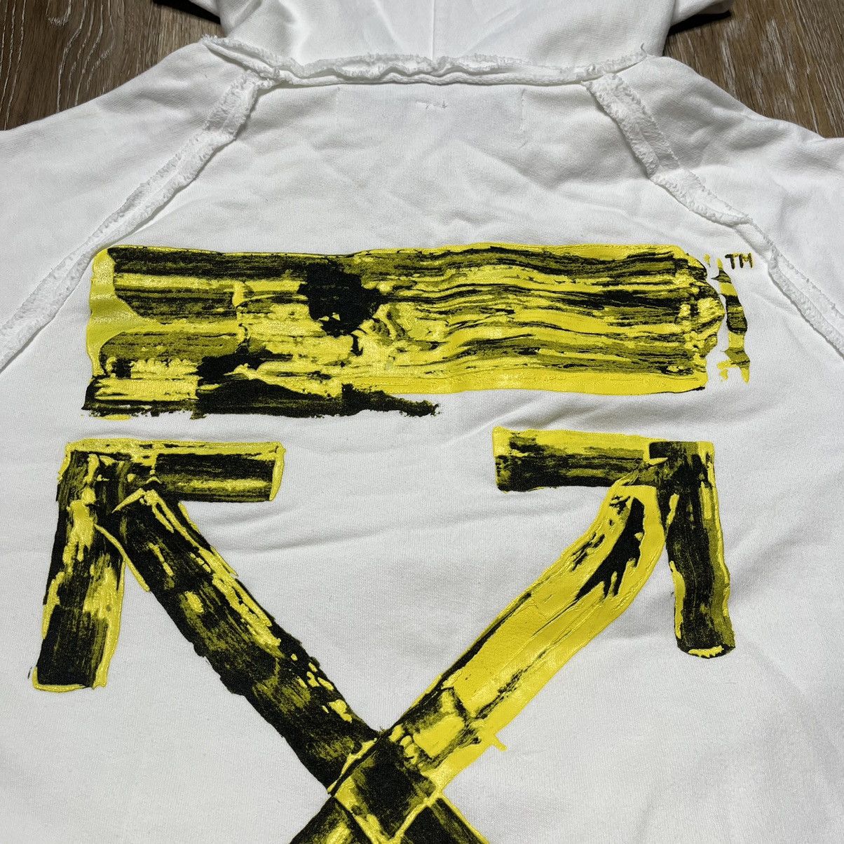 Off-White oversized off-white hoodie Size US M / EU 48-50 / 2 - 6 Thumbnail