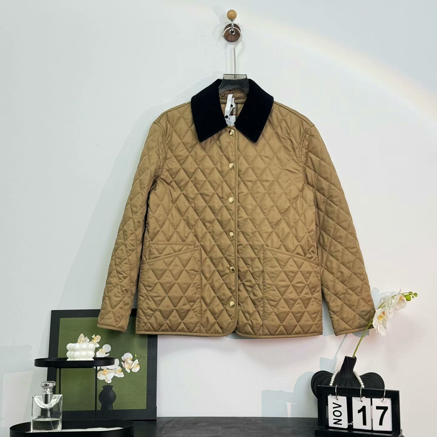 Burberry burberry quilted cotton jacket size m Size US M / EU 48-50 / 2 - 1 Thumbnail