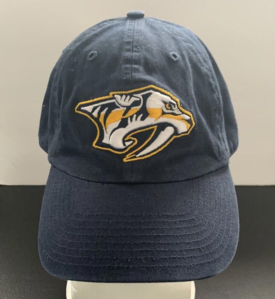 47 Brand Nashville Predators Hat Cap Adult Stretch Fit NHL Hockey Size ONE SIZE - 1 Thumbnail