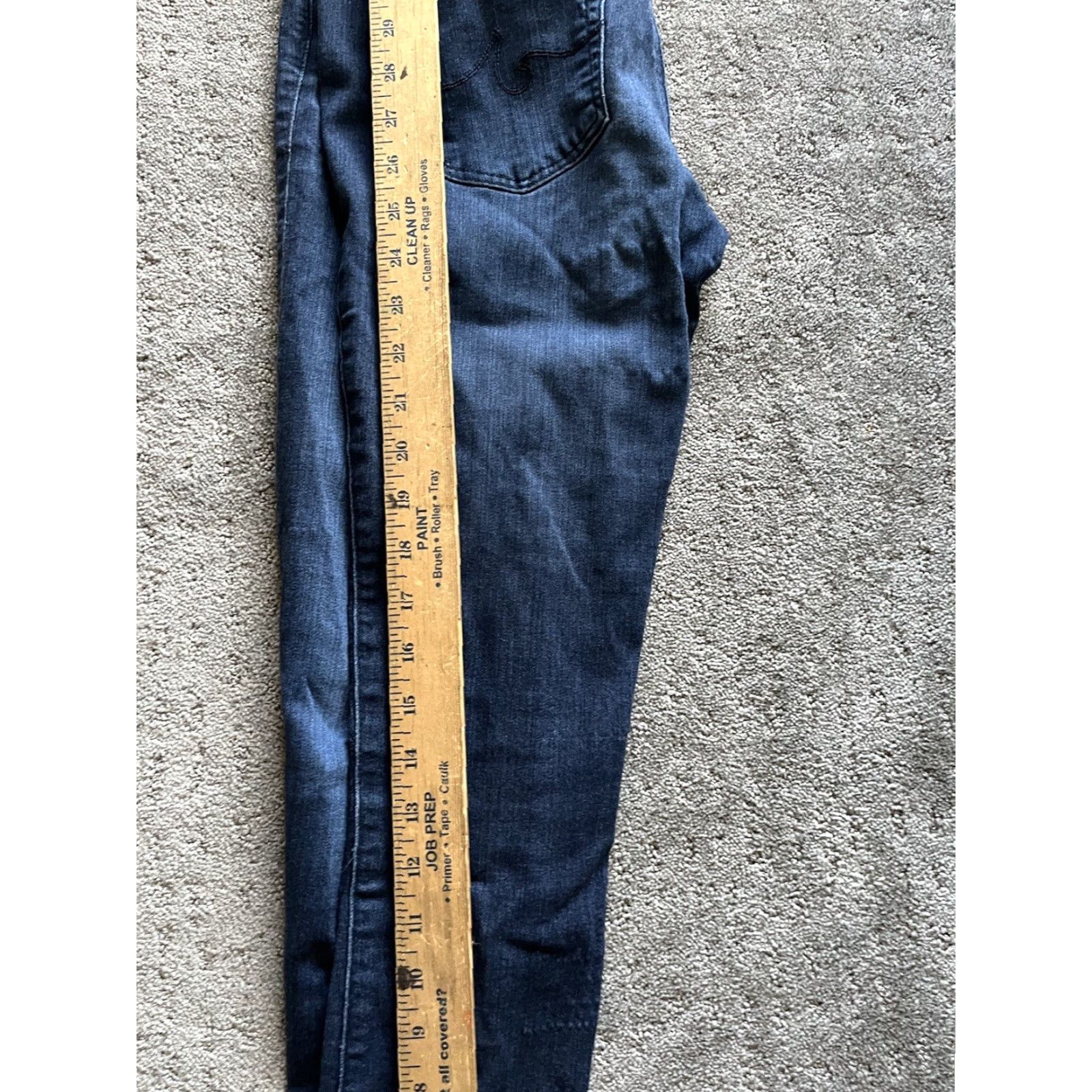 Denime AG Adriano Goldschmied The Abbey Skinny Ankle Denim Jeans Size 26 Blue Inseam 26" Womens Size ONE SIZE - 7 Thumbnail