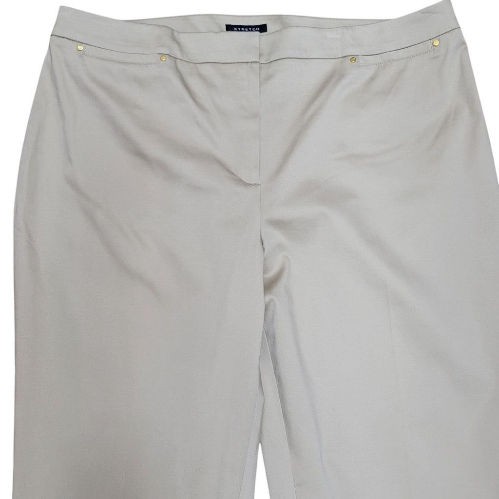 Jones New York Jones New York Collection Stretch Classic Pants 16 Women Size 38" / US 16 / IT 52 - 4 Thumbnail
