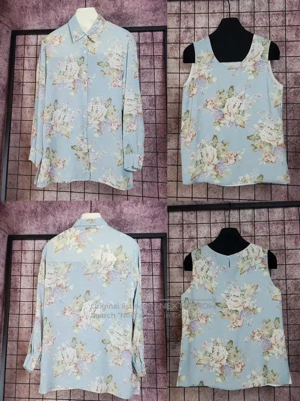 Burberry Burberry Floral Long Sleeve Cardigan for Women. Size M / US 6-8 / IT 42-44 - 2 Thumbnail