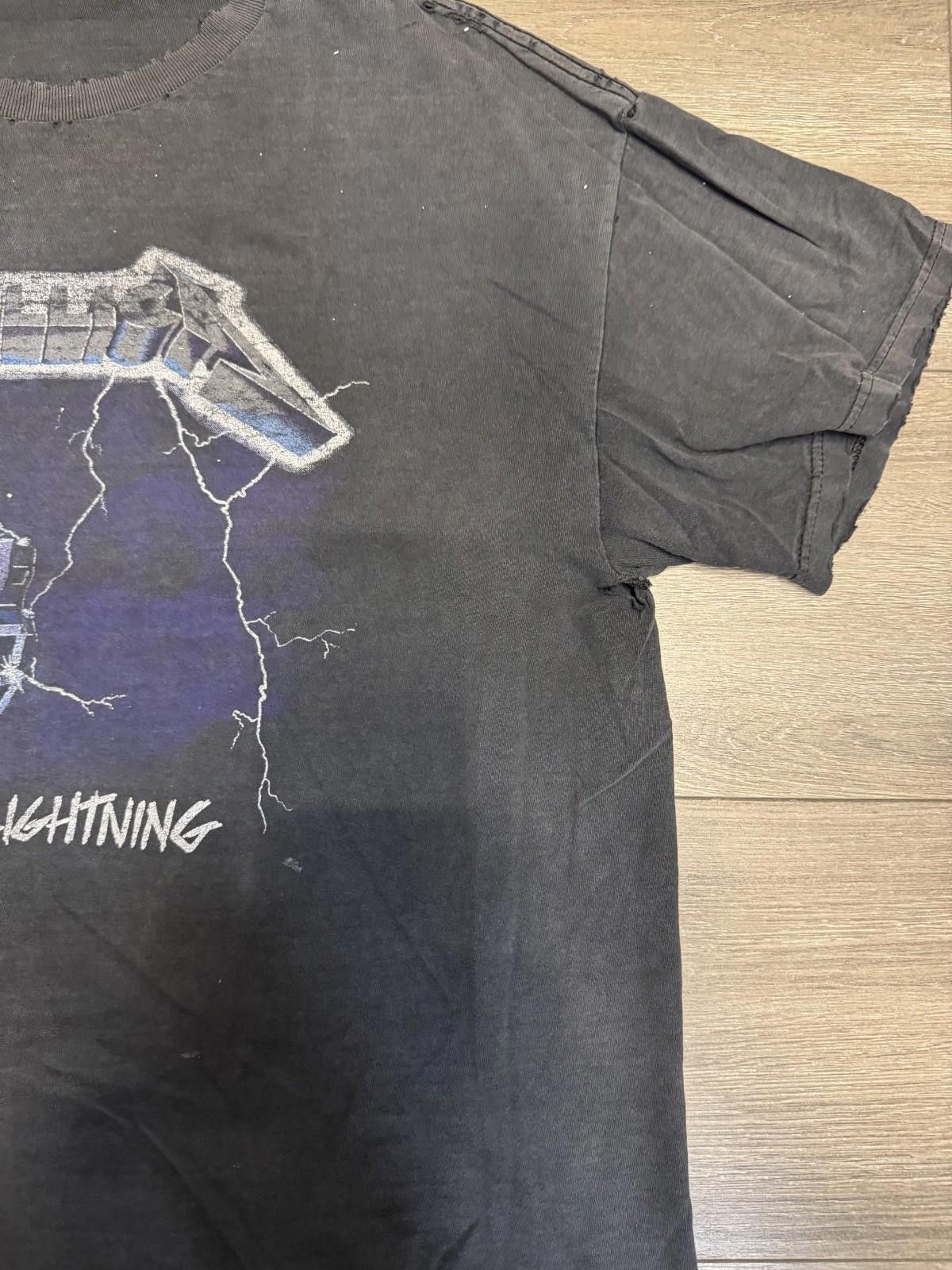 Other VTG 90s Y2K Metallica Ride The Lightning 2nd Print 1994 Size US L / EU 52-54 / 3 - 3 Thumbnail