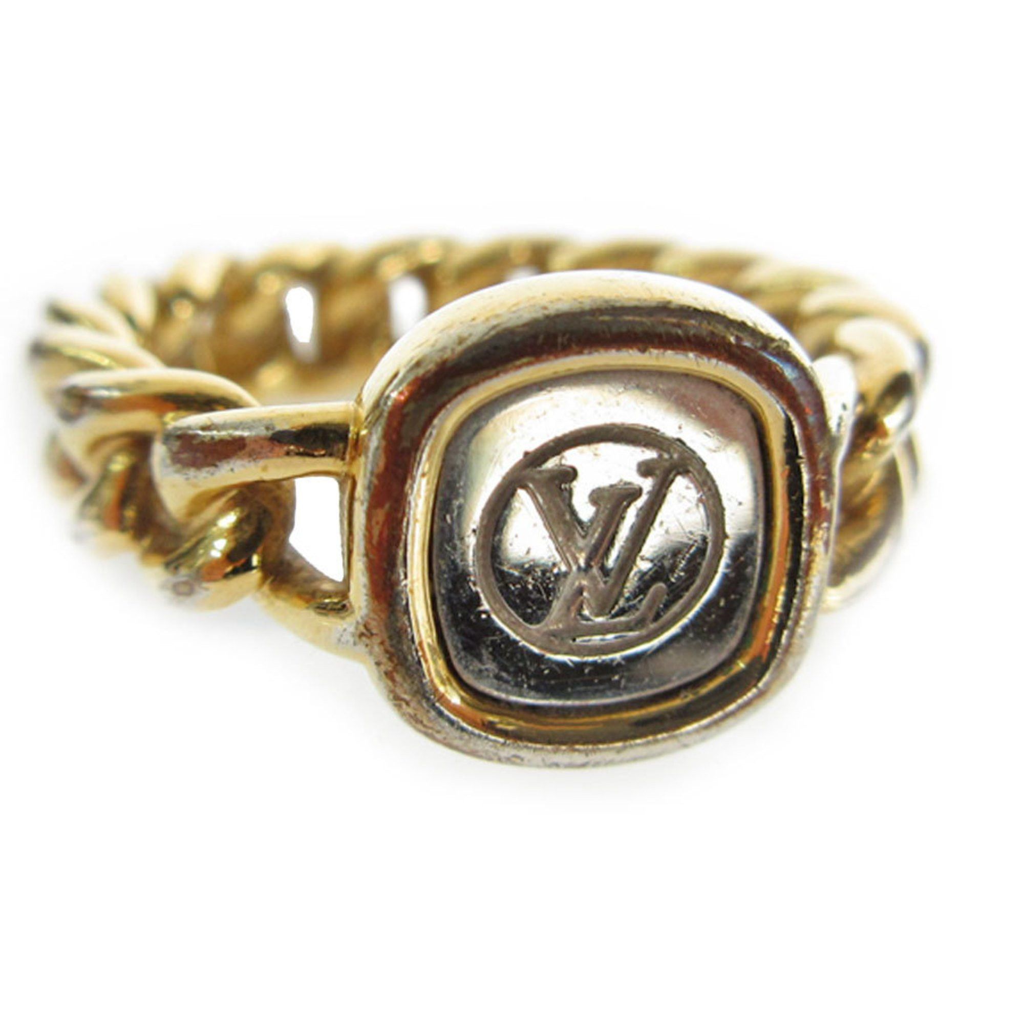 Louis Vuitton Louis Vuitton Ring ID Chain Metal Gold Silver  