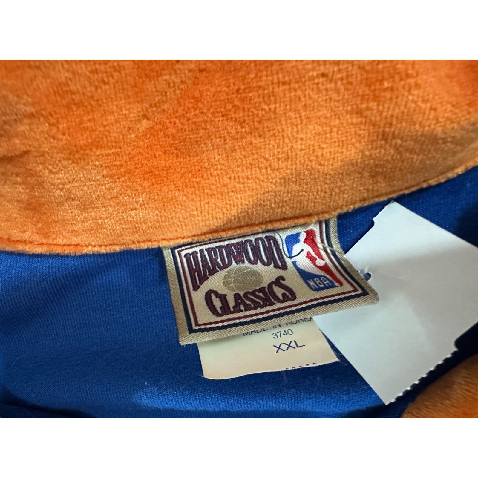 Majestic New York Knicks NBA hardwood classic Velour Jacket size 2XL Size US XXL / EU 58 / 5 - 3 Thumbnail