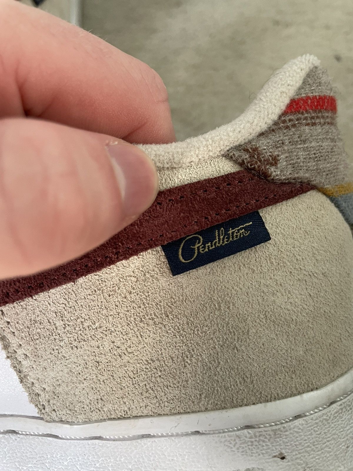 Nike × Pendleton NikeID x Pendleton custom suede Airforce 1s Size US 11.5 / EU 44-45 - 5 Thumbnail