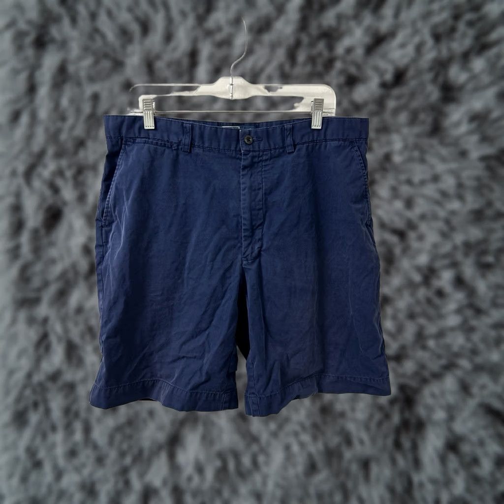 Polo Ralph Lauren Polo Ralph Lauren Prospect Shorts Chino Flat Front Navy 36 Regular Mens Cotton Video? Size US M / EU 48-50 / 2 - 1 Thumbnail
