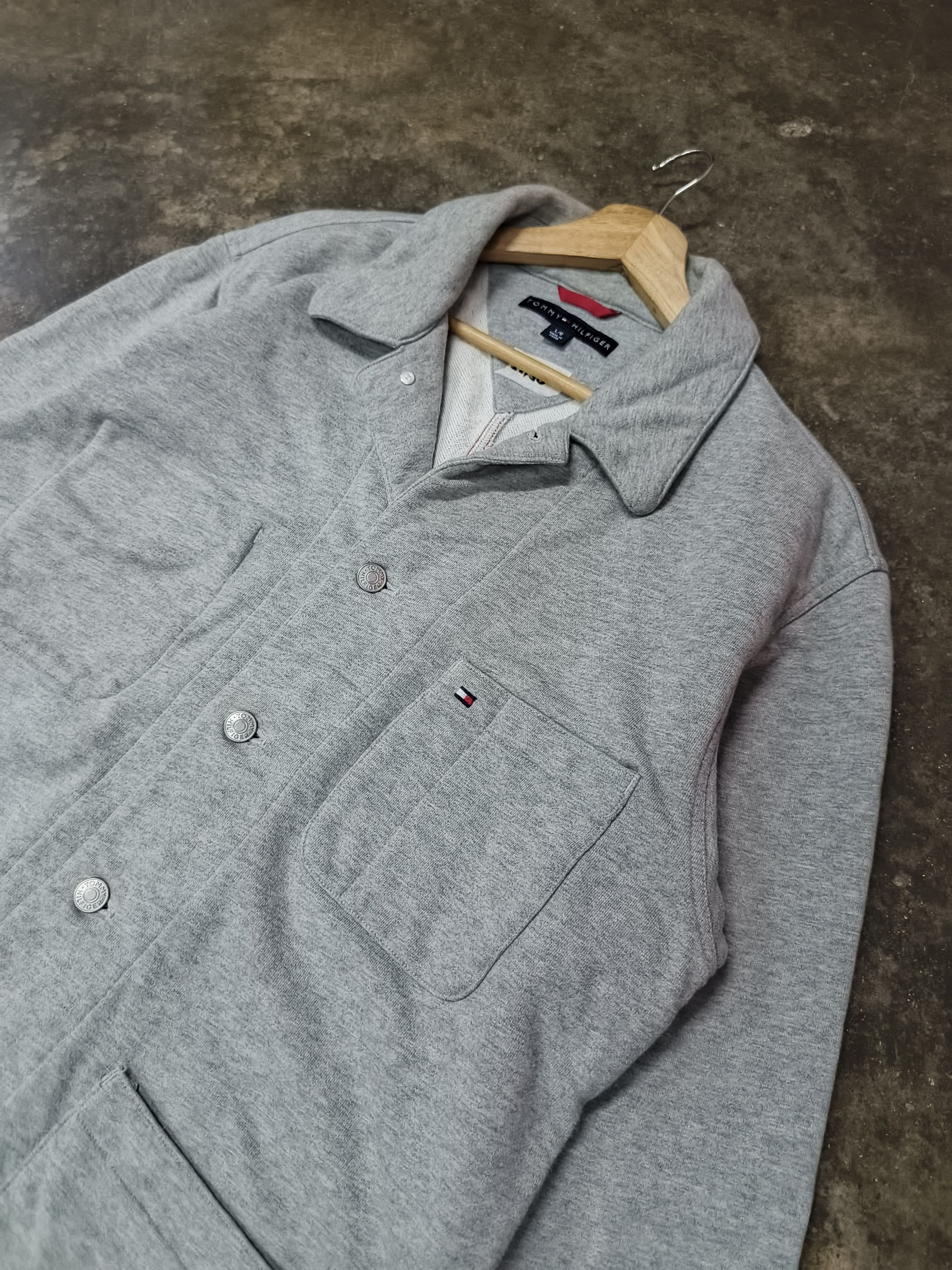 Tommy Hilfiger TOMMY HILFIGER CHORE JACKET WORKERS Size US L / EU 52-54 / 3 - 3 Thumbnail