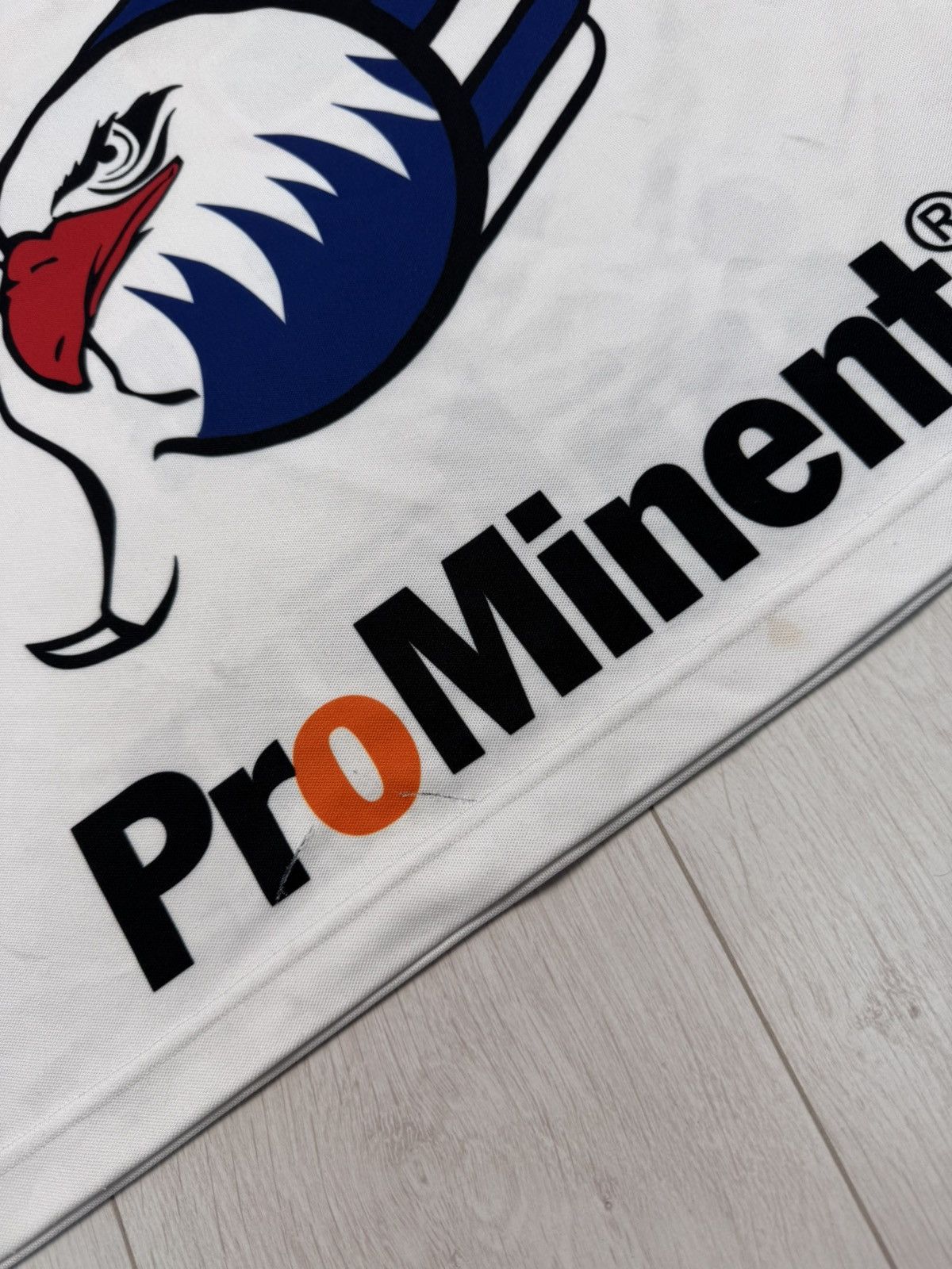 NHL MATCHWORN HC Adler Mannheim hockey jersey #13 MAIER Size US L / EU 52-54 / 3 - 4 Thumbnail