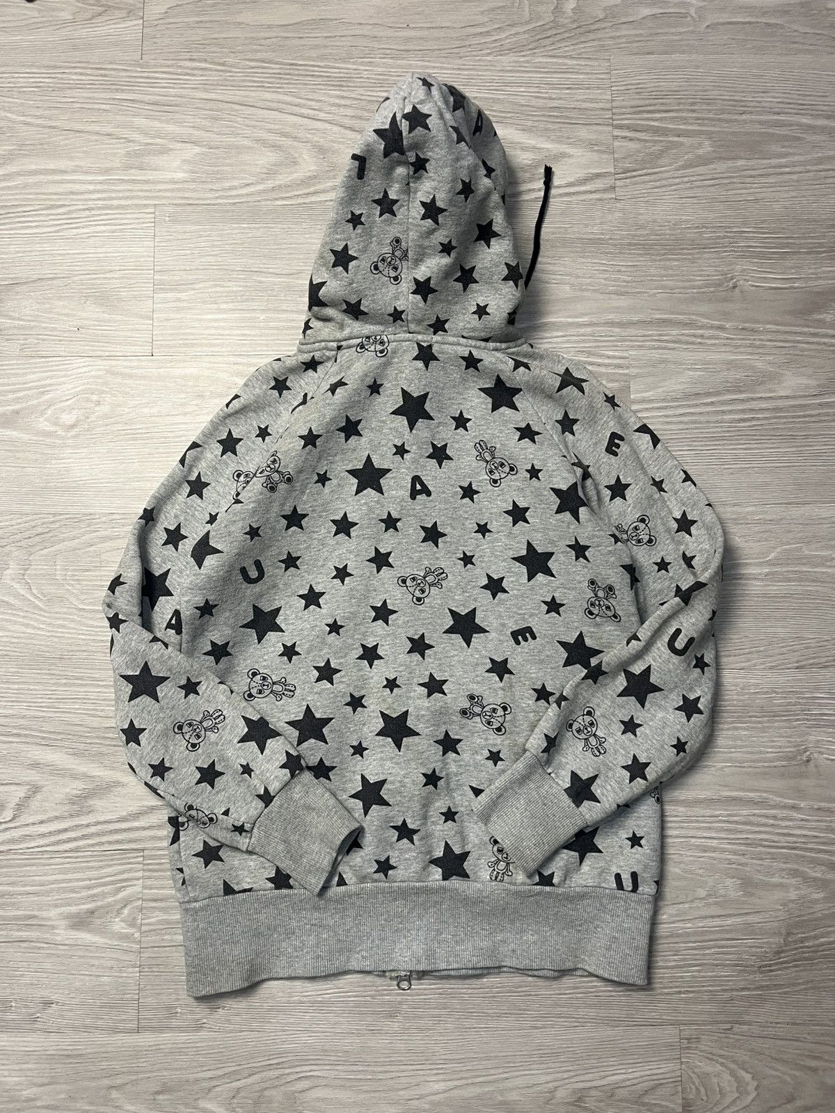 Angel Blue 2000s Angel Blue All Over Printed Y2k Hoodie Size M / US 6-8 / IT 42-44 - 9 Thumbnail