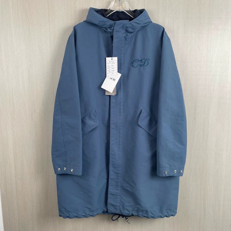 Dior DiorEmbroidered logo parka coat 2503-Nextarrow Size US S / EU 44-46 / 1 - 1 Thumbnail